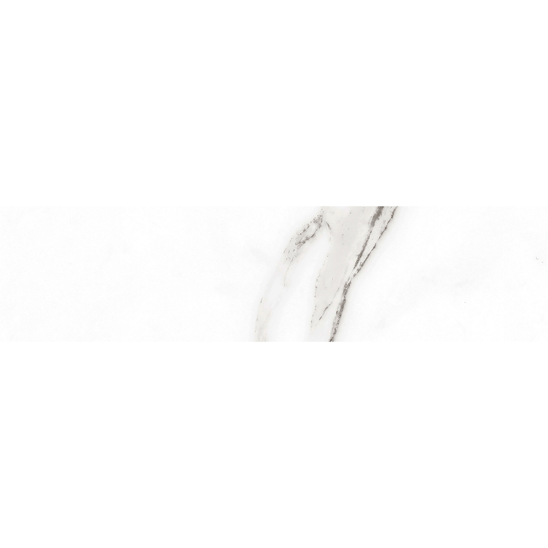 Torian White Ceramic Matt 7.5x30cm