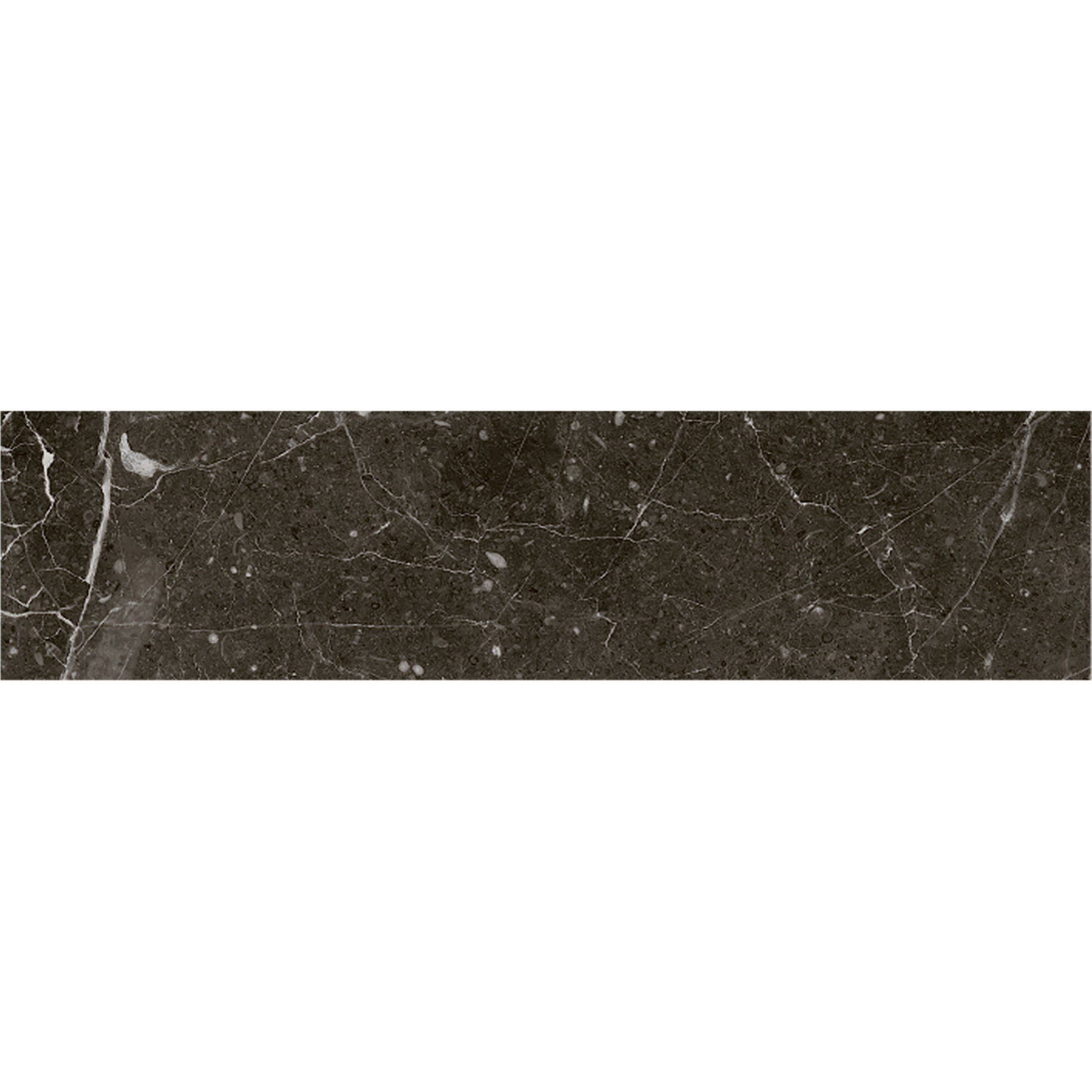 Torian Black Ceramic Matt 7.5x30cm