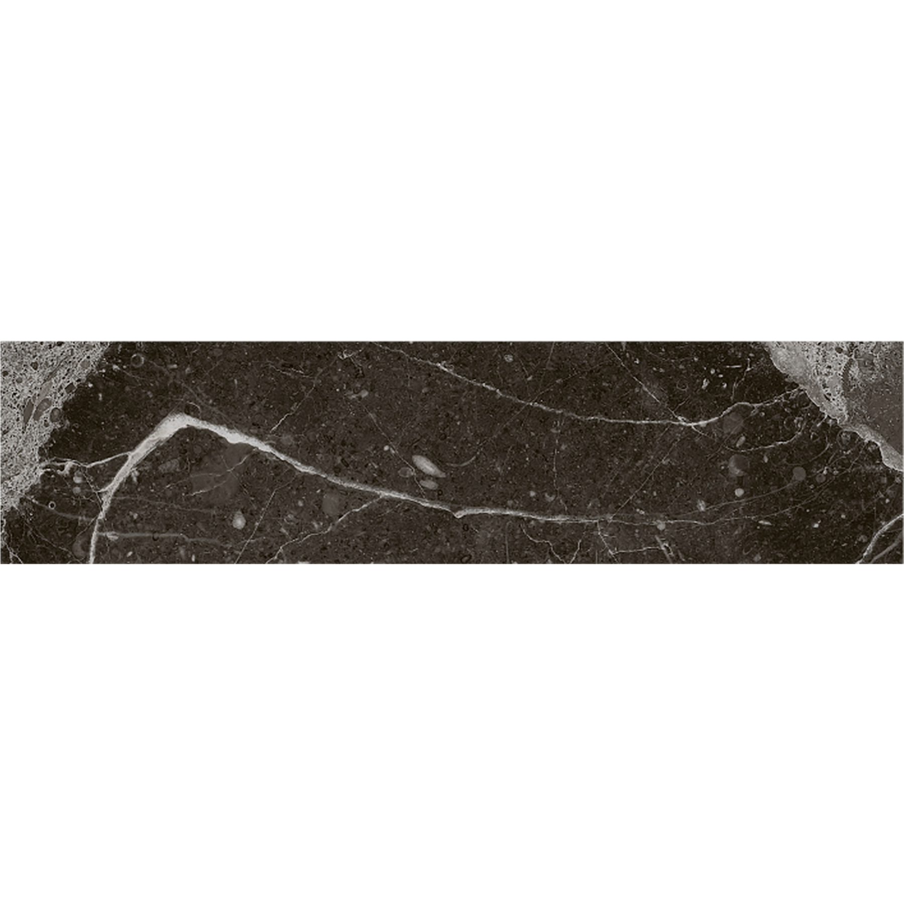 Torian Black Ceramic Matt 7.5x30cm