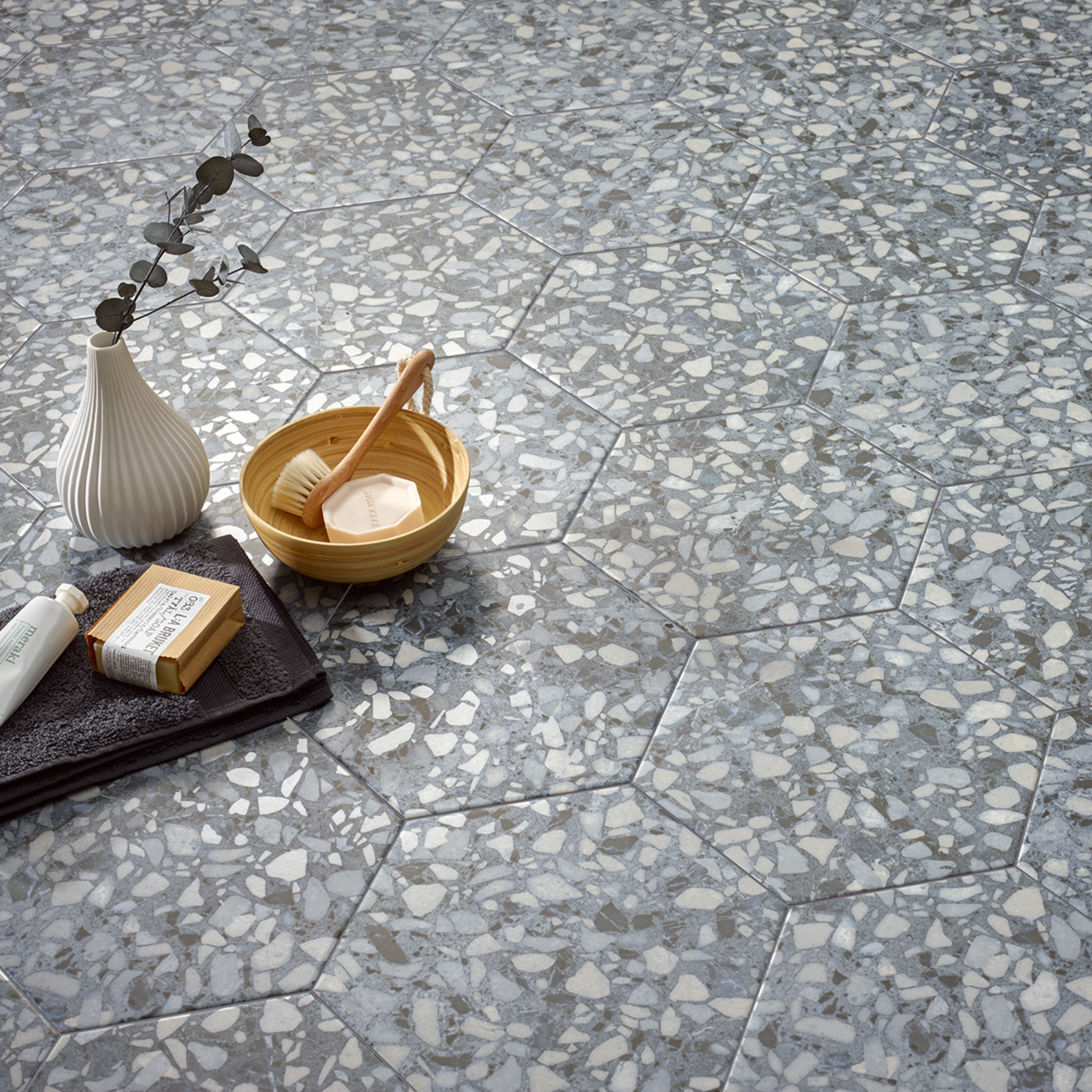 Torino Blue Porcelain Matt 23x27cm