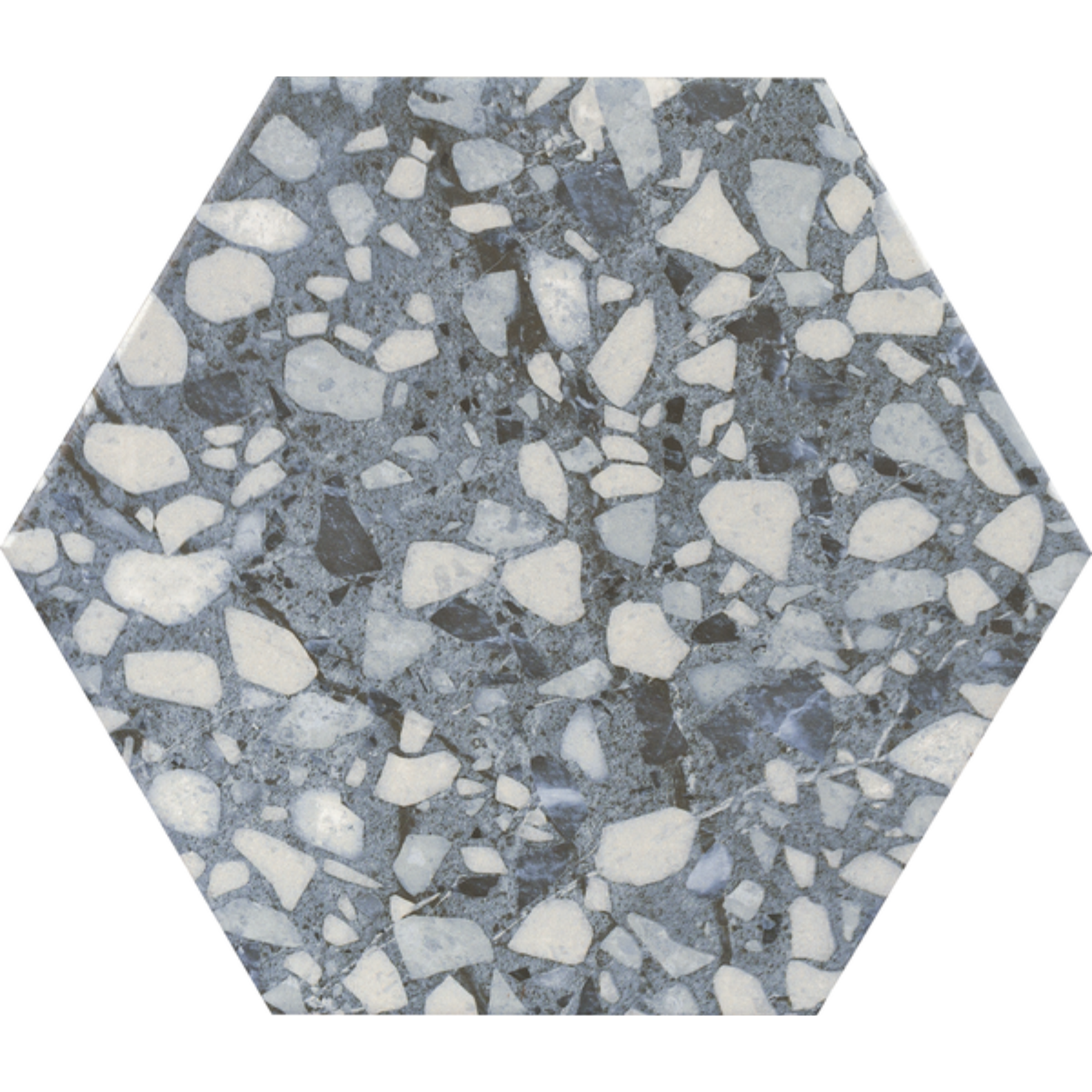 Torino Blue Porcelain Matt 23x27cm