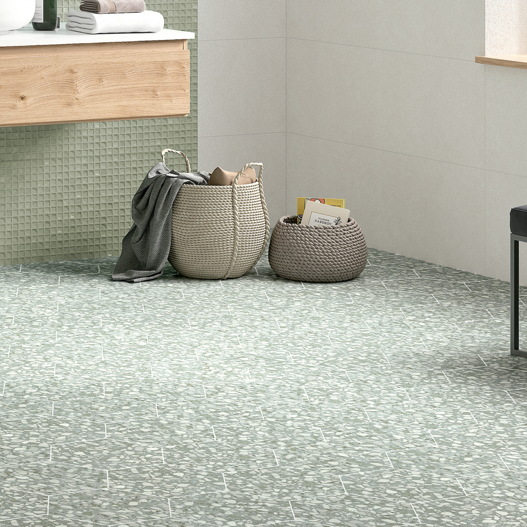Torino Sage Porcelain Matt 23x27cm