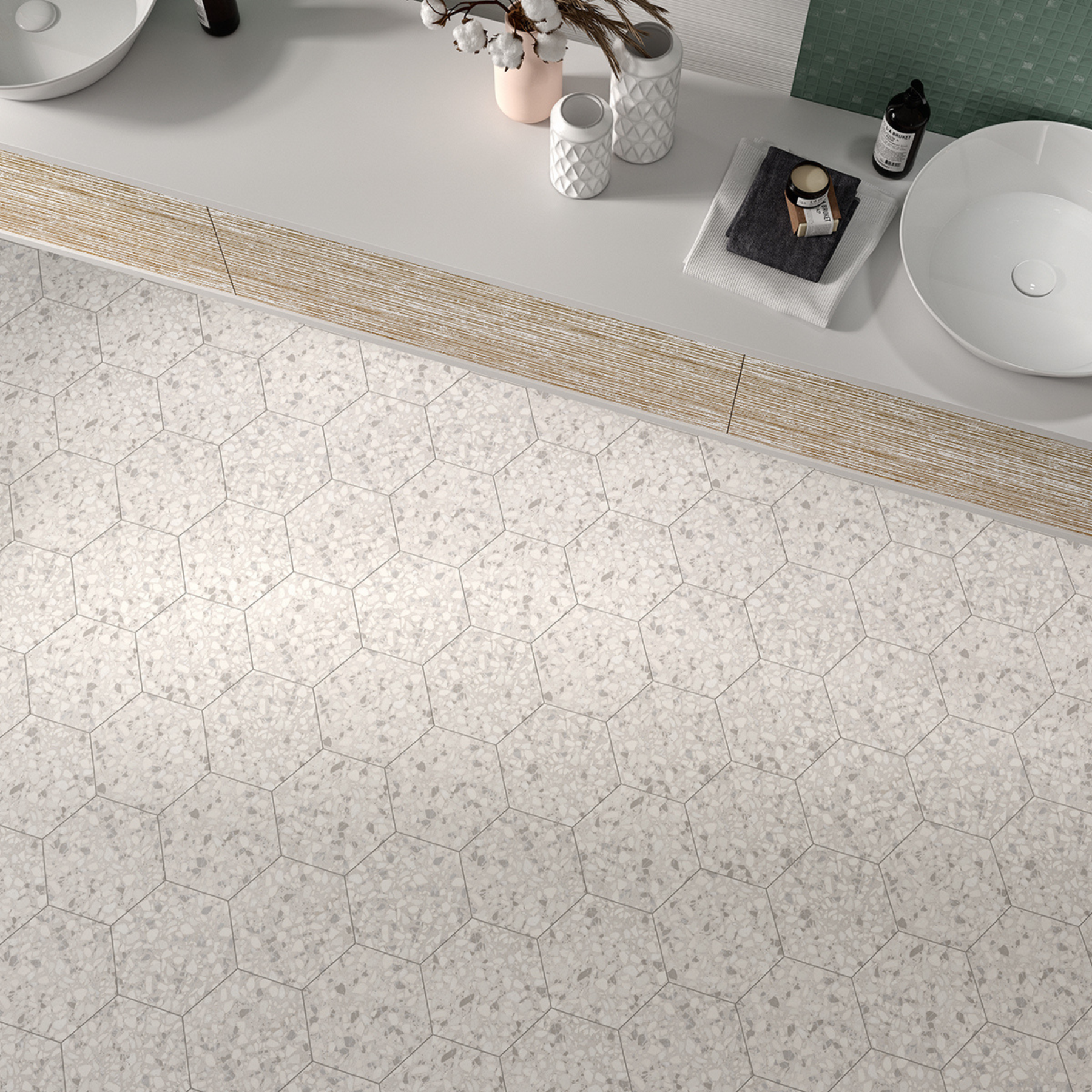 Torino Talc Porcelain Matt 23x27cm