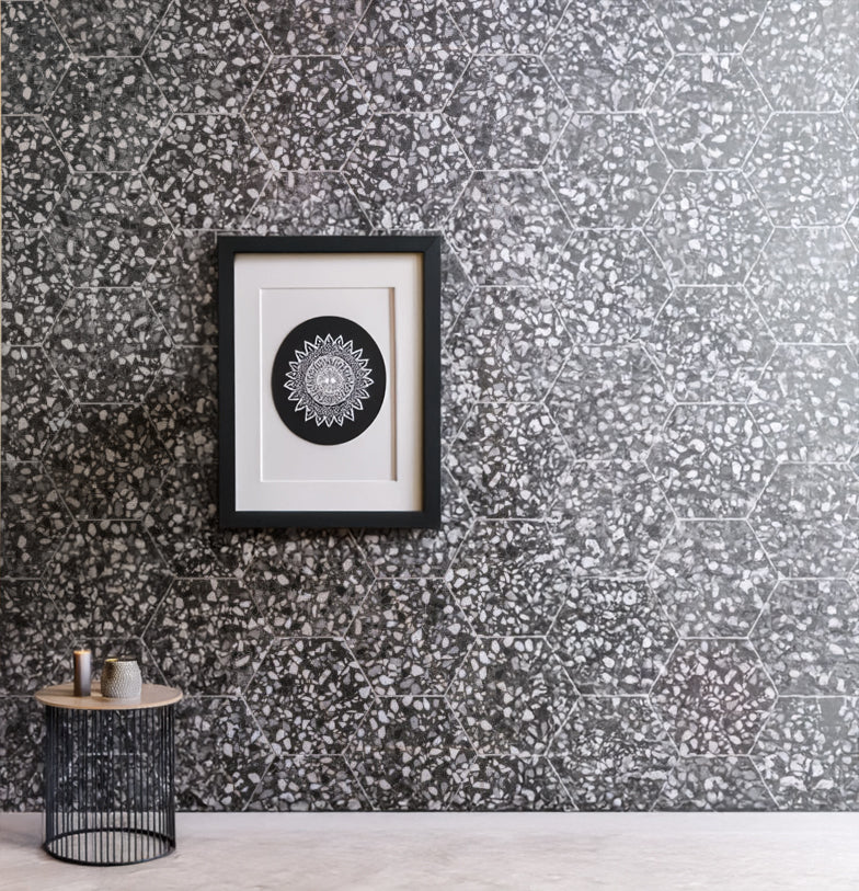 Torino Black Porcelain Matt 23x27cm