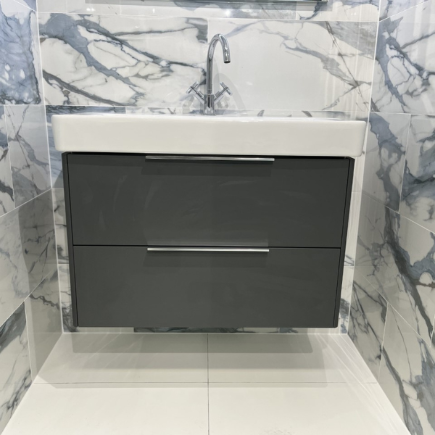 Terini Blue Porcelain Gloss 30x60cm