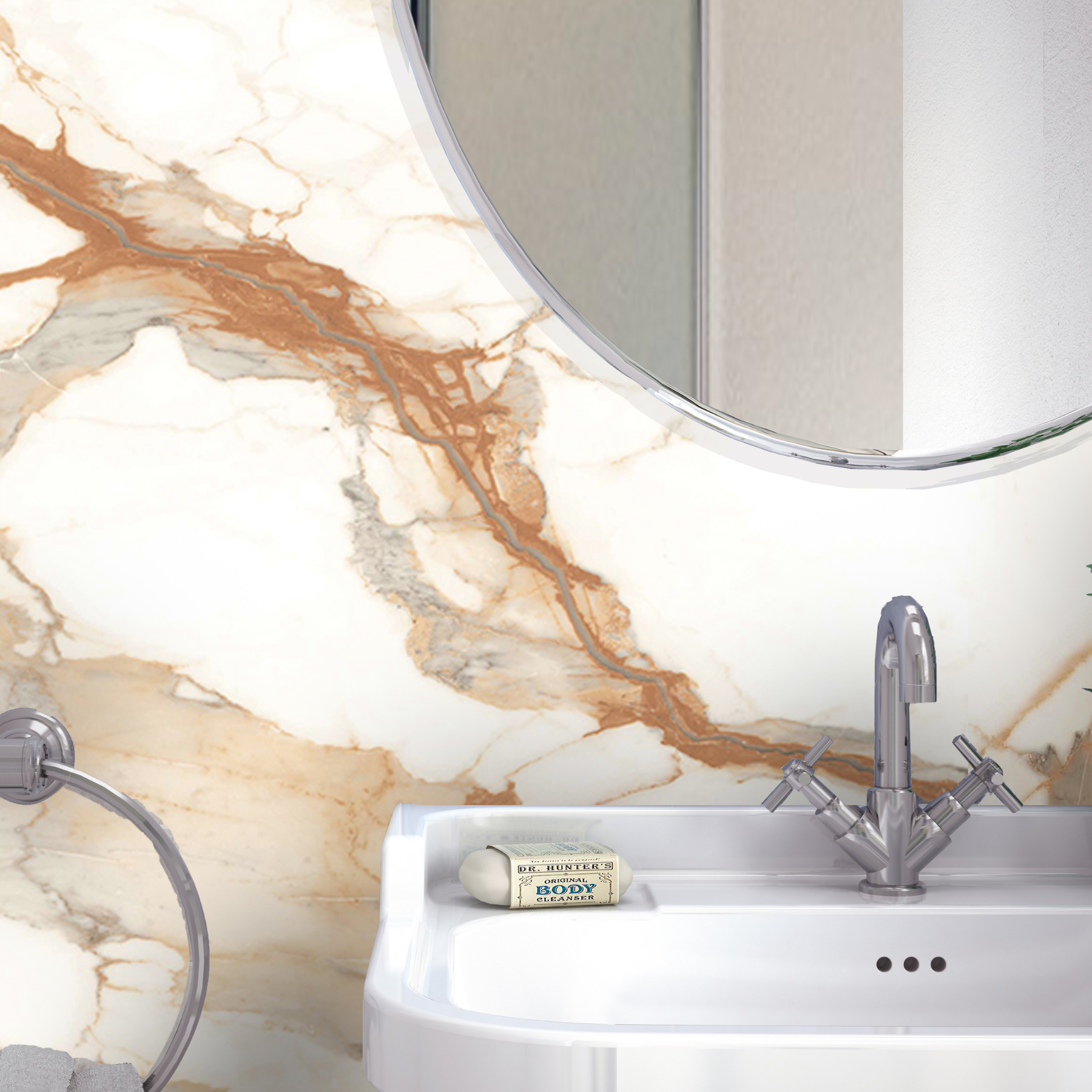 Terini Gold Porcelain Gloss 60x120cm