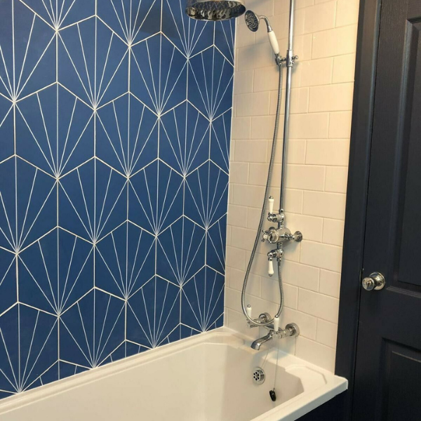 Valentta Indigo Porcelain Matt 28.5x33cm