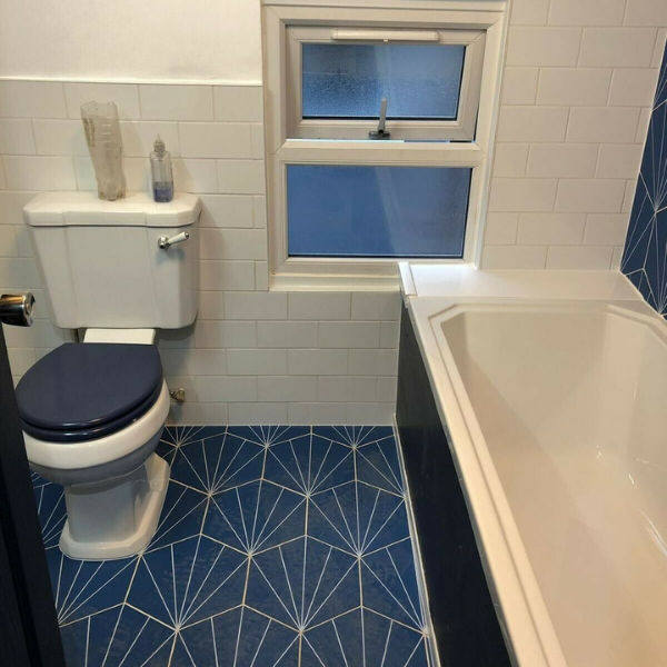 Valentta Indigo Porcelain Matt 28.5x33cm