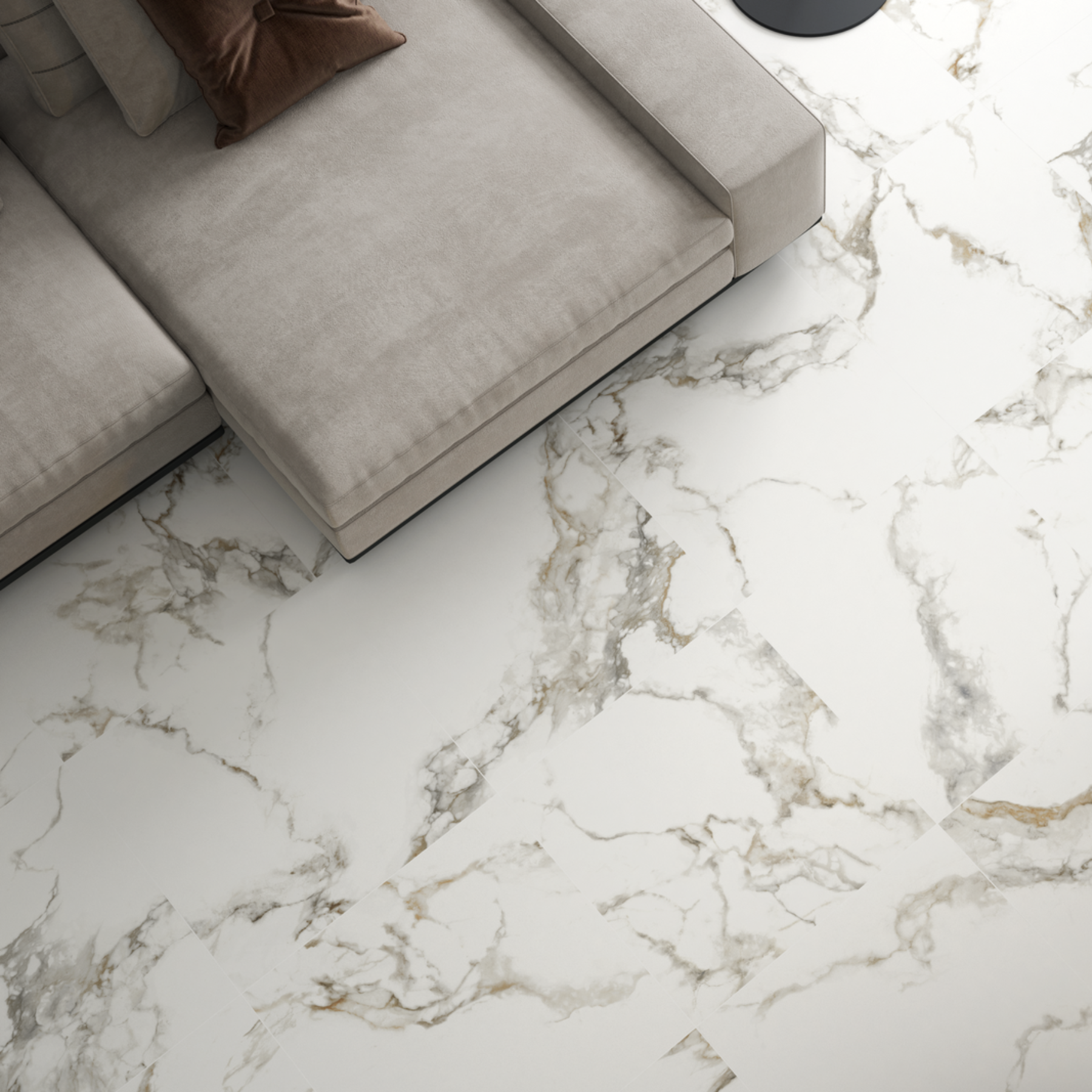 Varta White Porcelain Satin 59.5x120cm