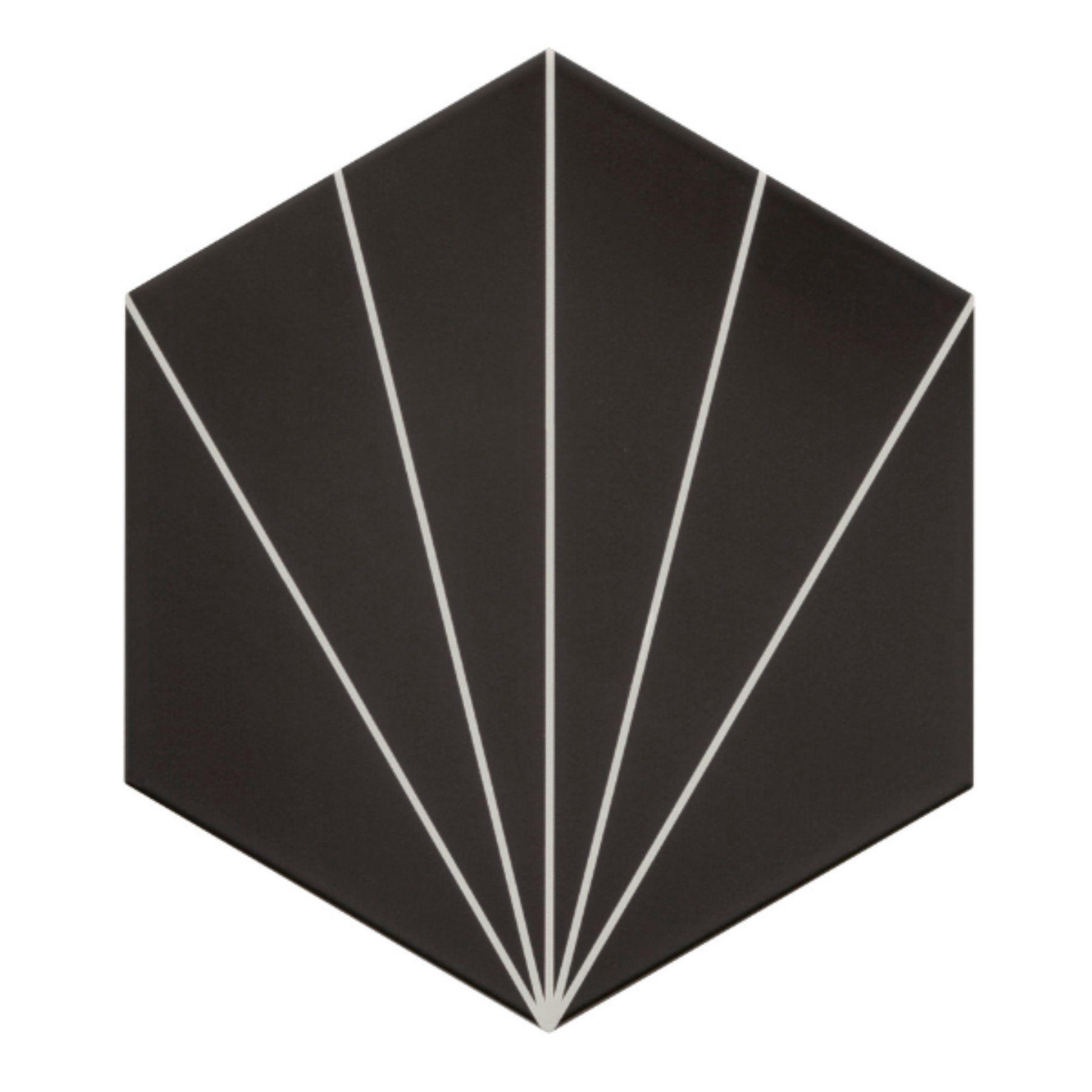 Valentta Black Porcelain Matt 28.5x33cm