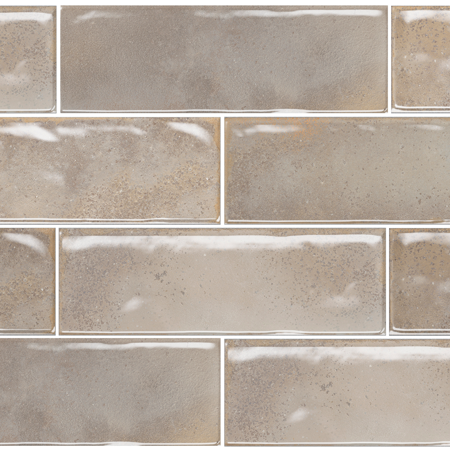 Vista Griege Ceramic Gloss 6.5x20cm