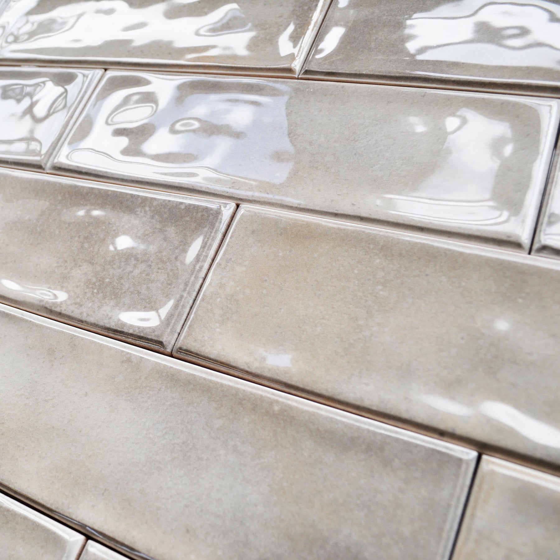 Vista Griege Ceramic Gloss 6.5x20cm