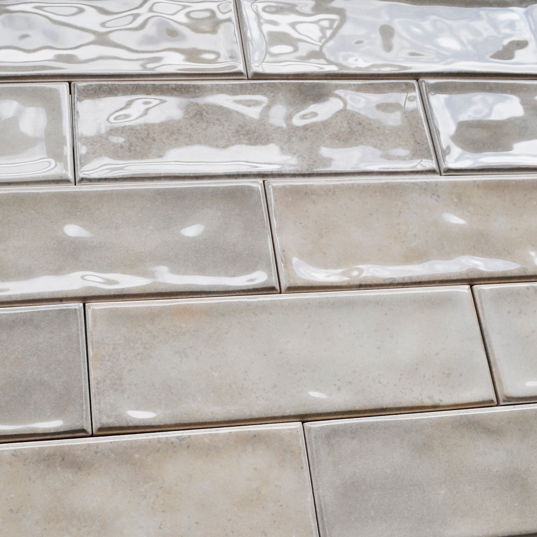 Vista Griege Ceramic Gloss 6.5x20cm