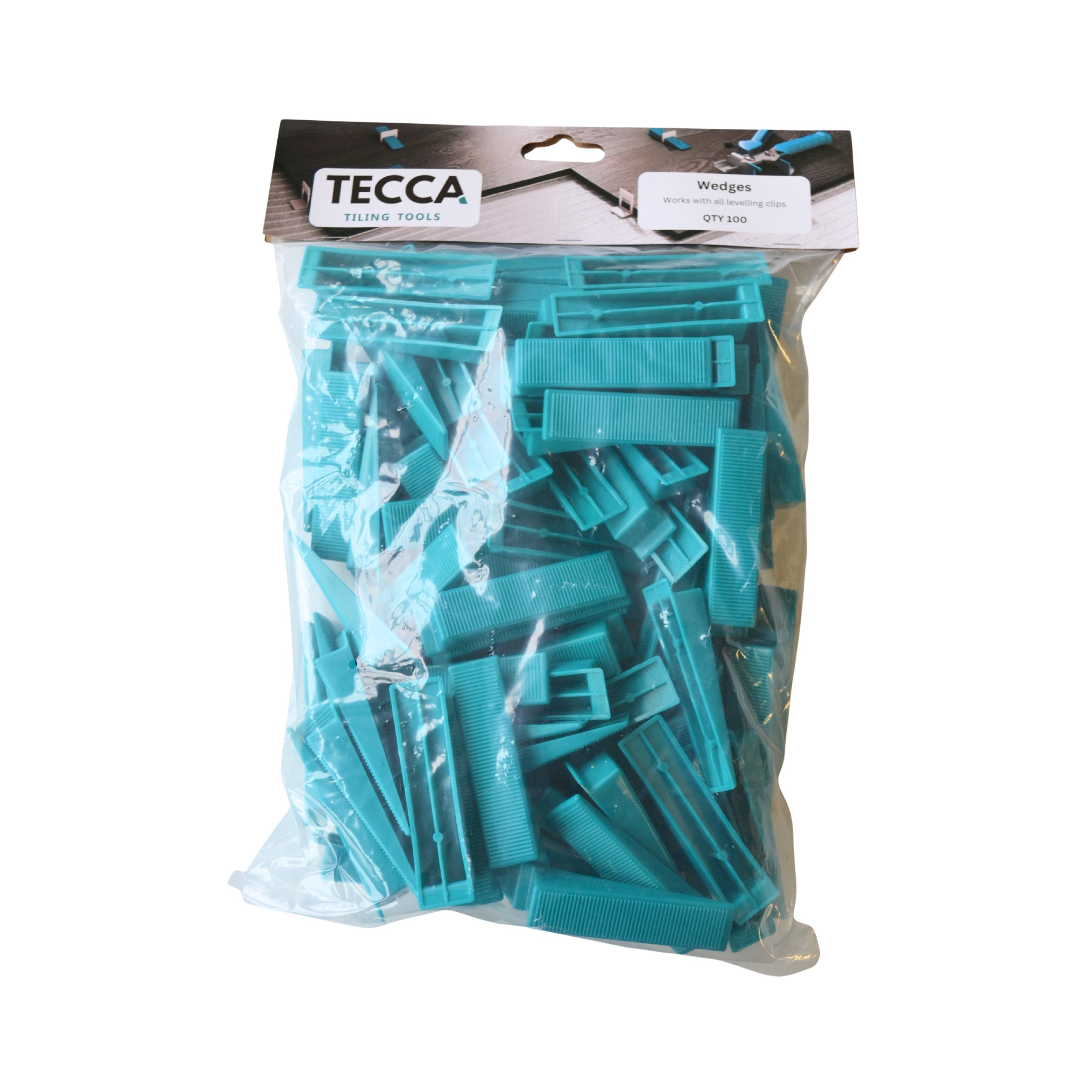 Tile Levelling Wedges – For Accurate Tile Alignment (100 Pack)