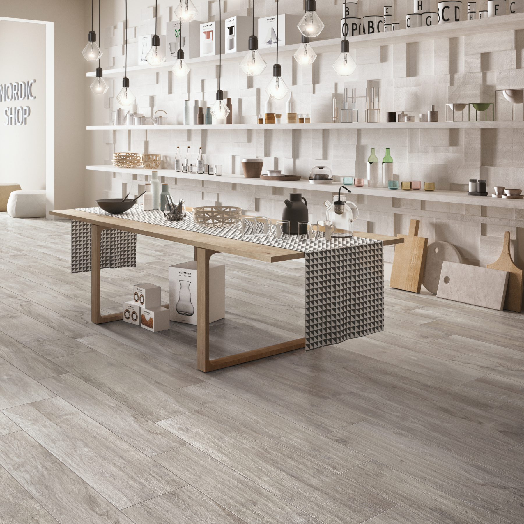 Woburn Maple Porcelain Matt 20x120cm