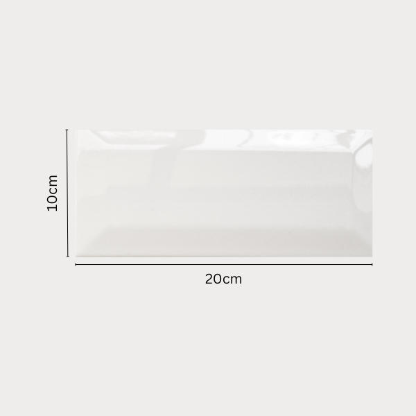 Subway Soft Bevel Ceramic Gloss 10x20cm