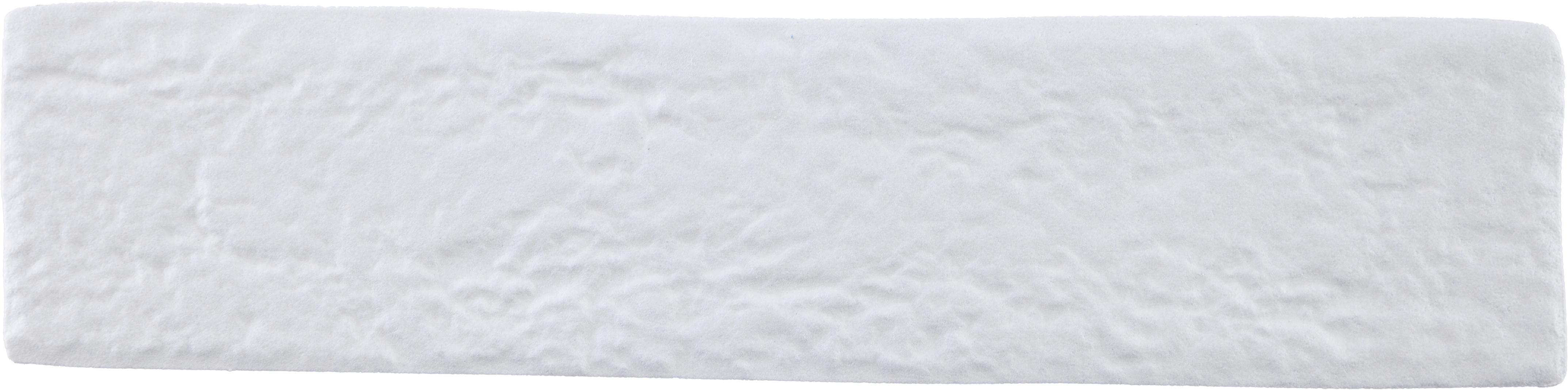 Boxgrove White Textured Porcelain Tile Brick Slips 6x25cm