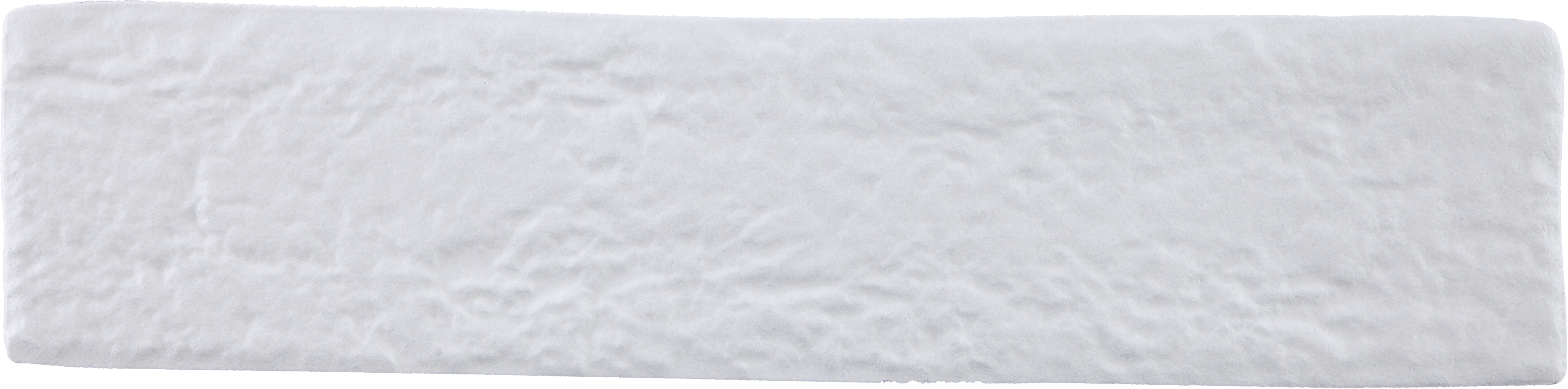 Boxgrove White Textured Porcelain Tile Brick Slips 6x25cm