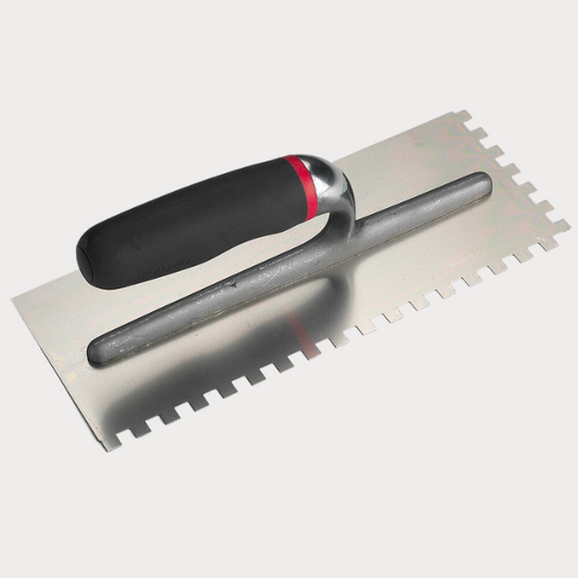 TileRite 8mm Square Notched Stainless Steel Trowel