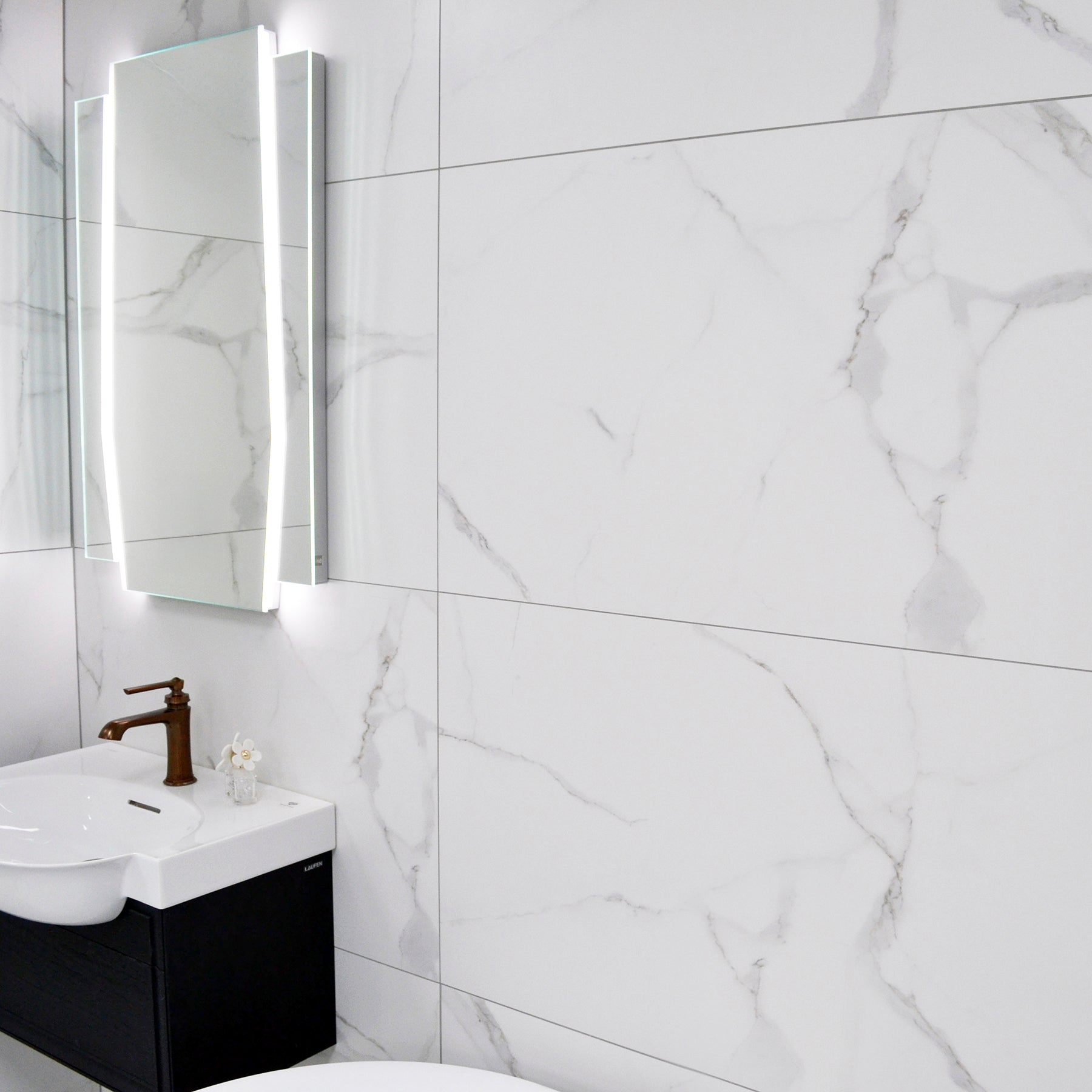 Asia White Porcelain Matt 60x120cm