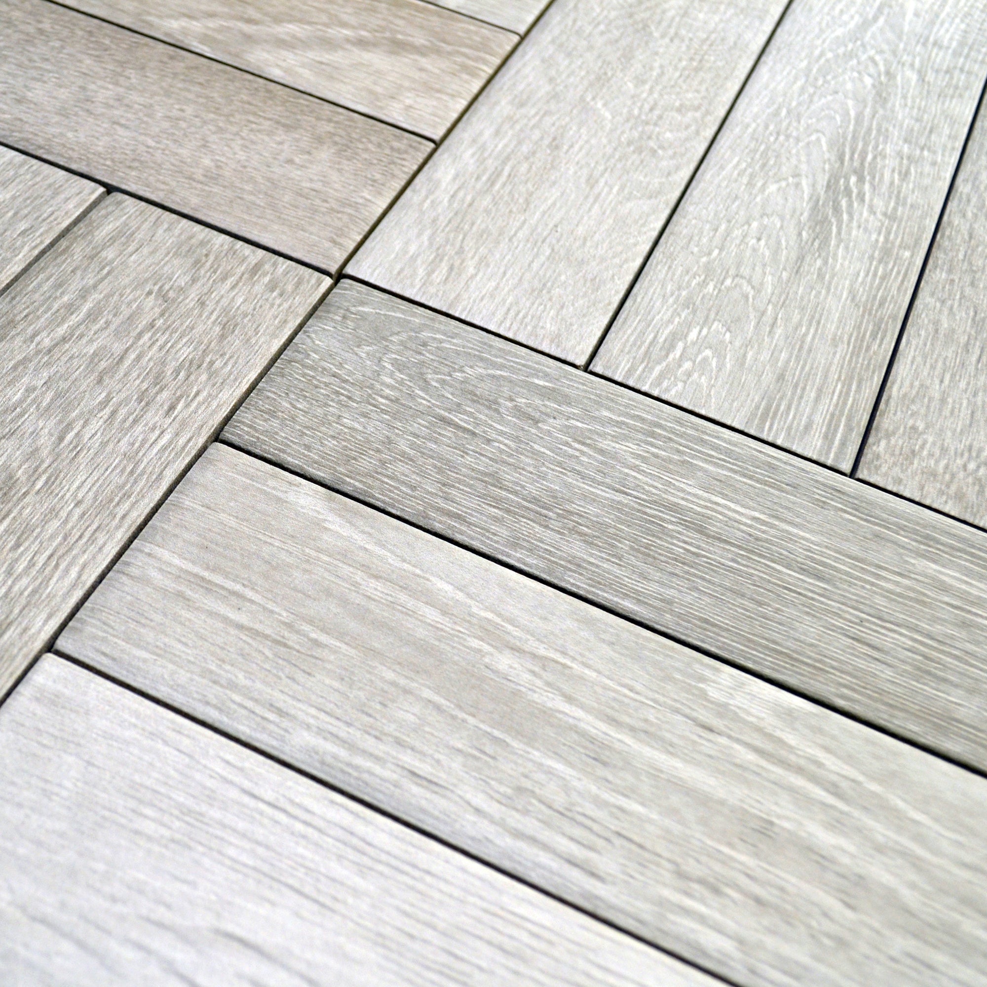 Parquet Blanc Italian Porcelain Wood Effect Tile 7x28cm