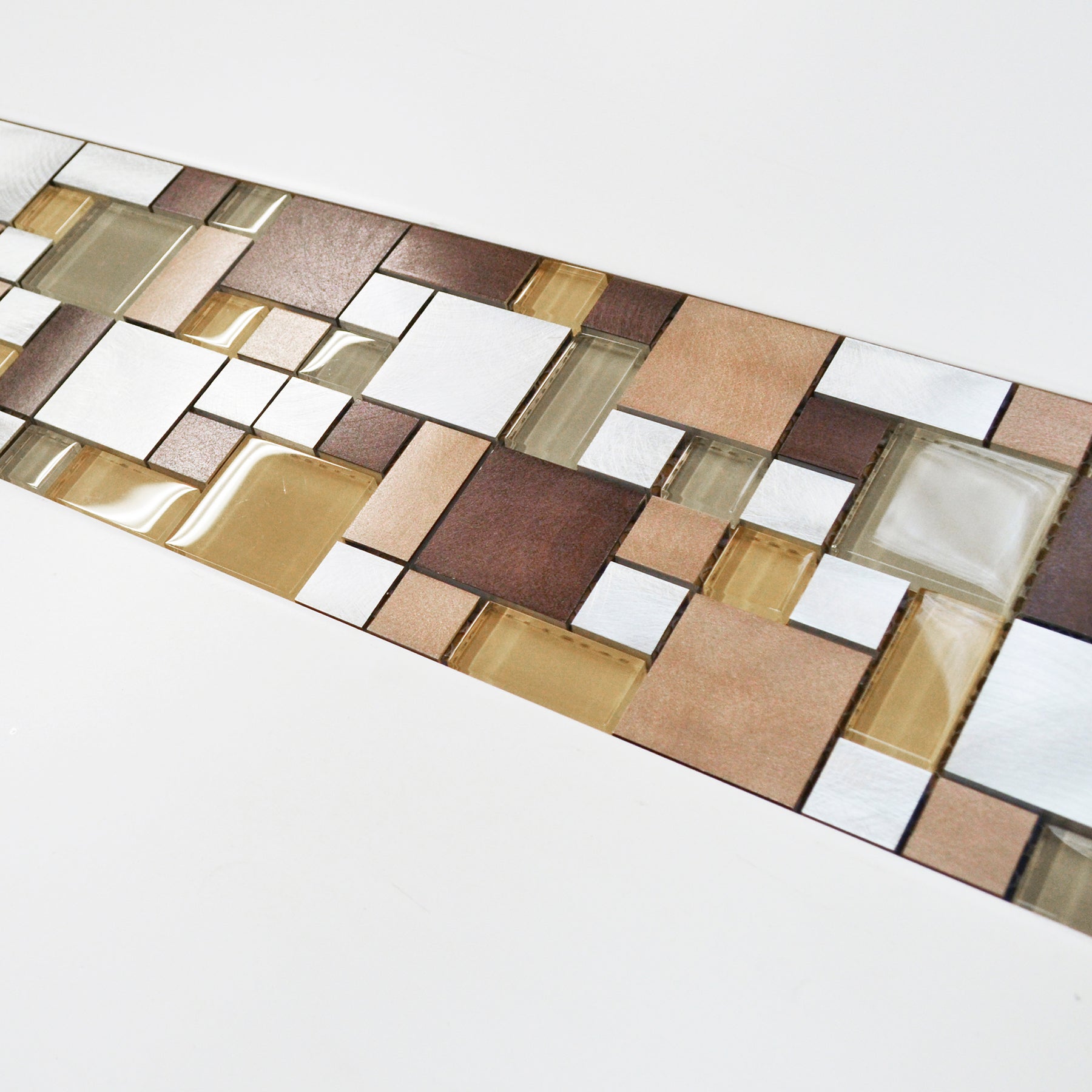 Brazil Mink Modular Metal Glass 30x30cm