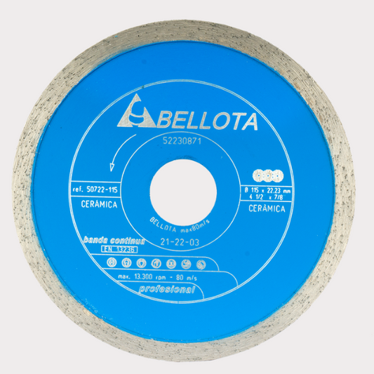Bellota Ceramic Diamond 115mm Cutting Disc