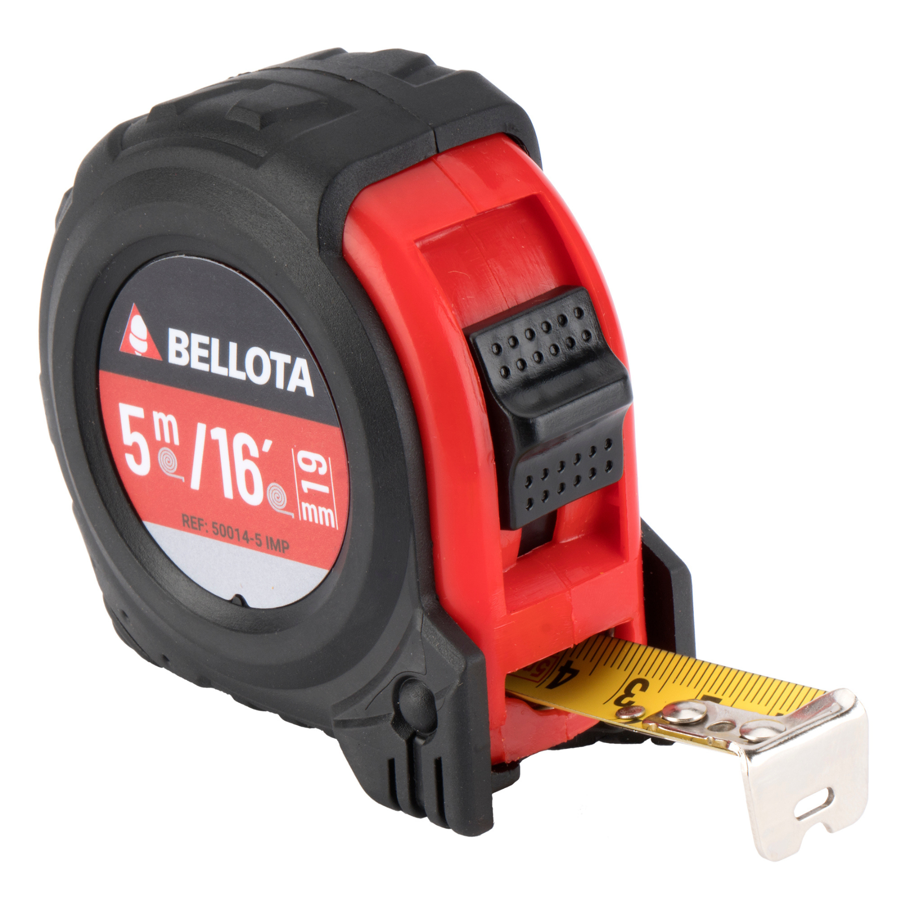 Bellota 5m Bi-material Flexometer with Special Steel Band and Nylon ...