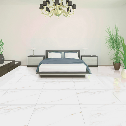 Bianco Stone White Porcelain 80x80cm (per m²)
