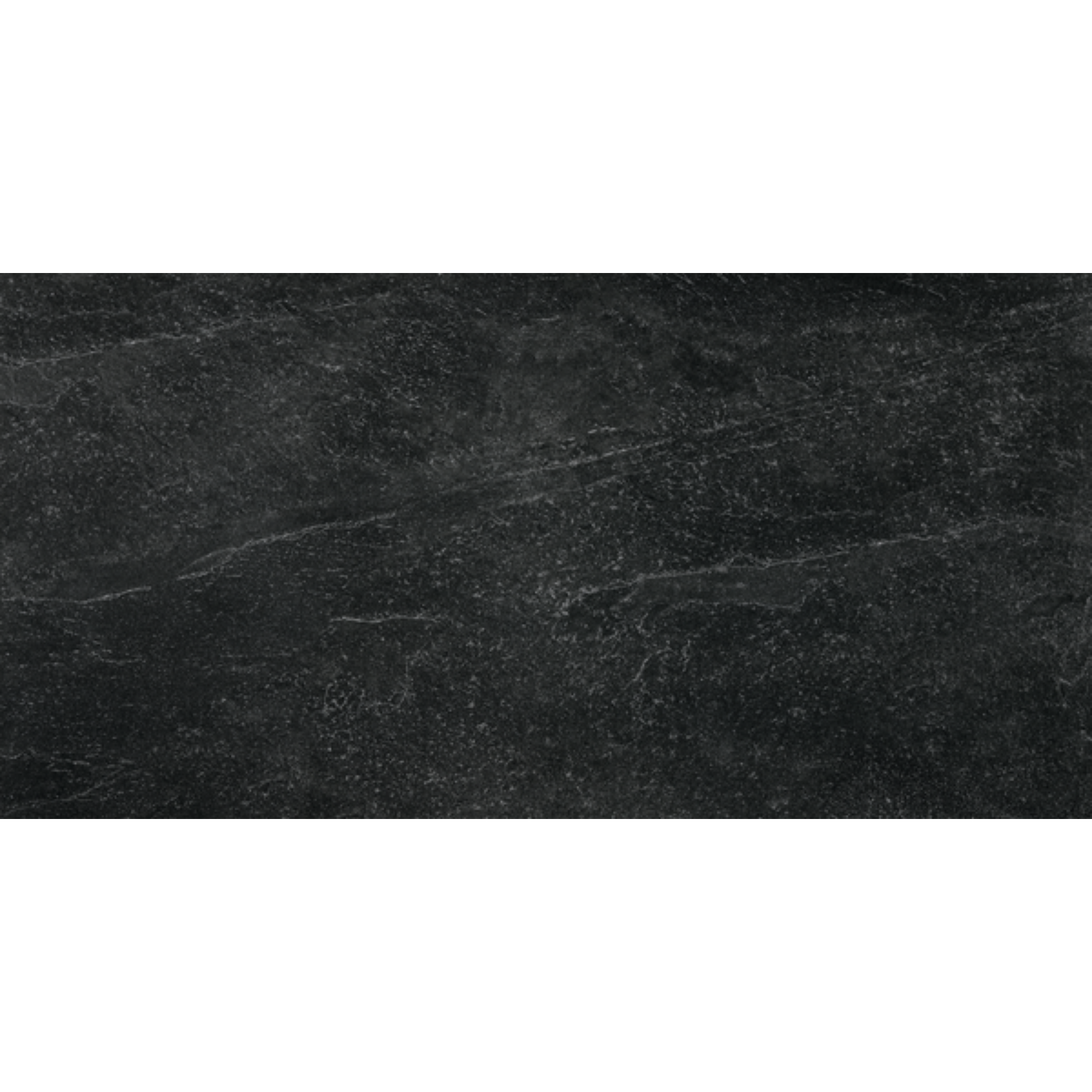 Saca Peak Black Porcelain Textured 59.5x120cm 2cm