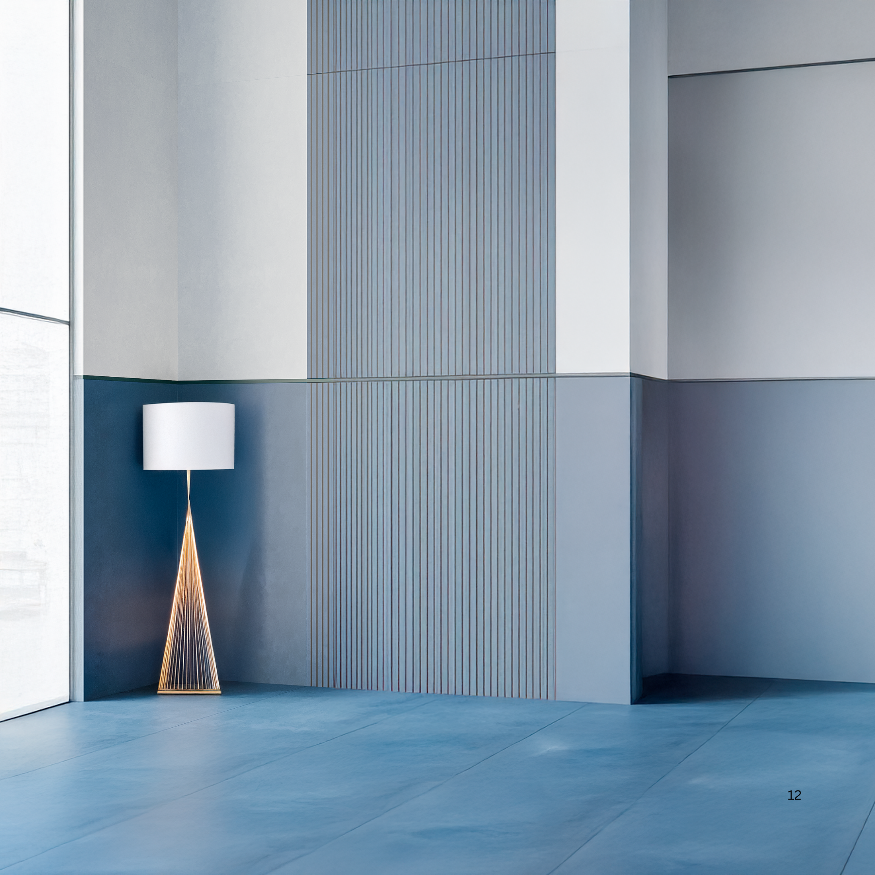 Concept Plain Blue Porcelain Matt 60x120cm