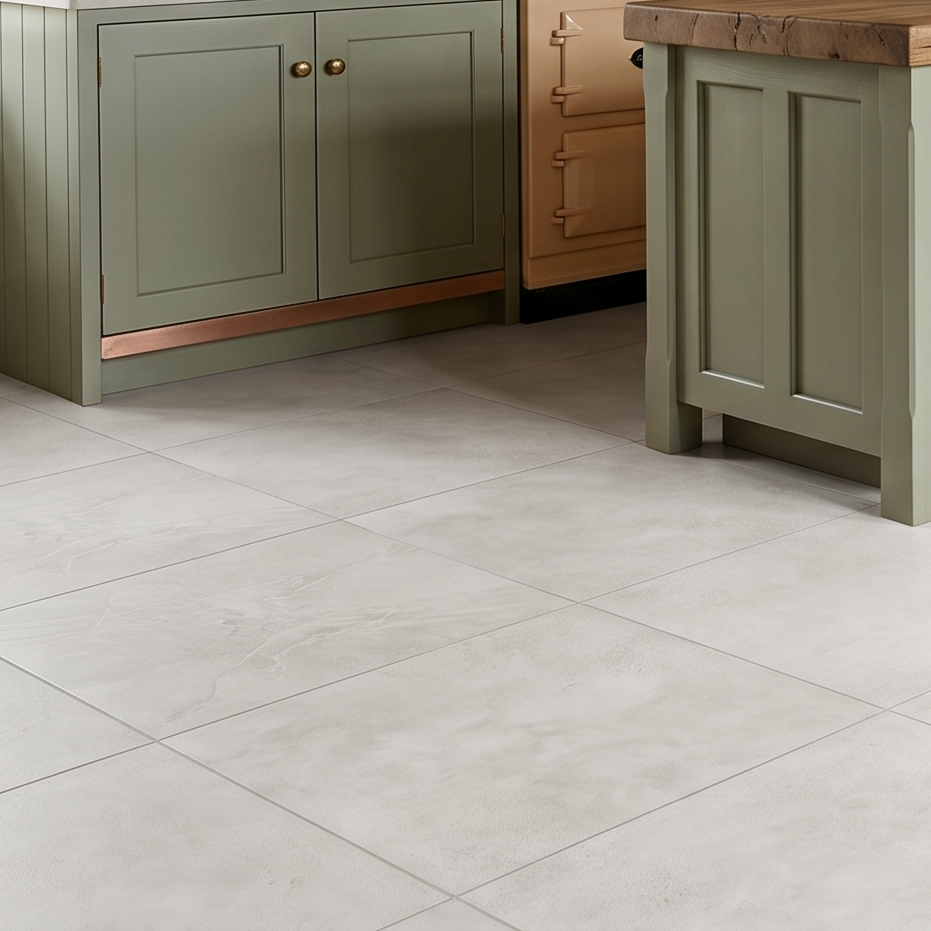 Bon Light Grey Stone Effect Porcelain Tile 60x60cm