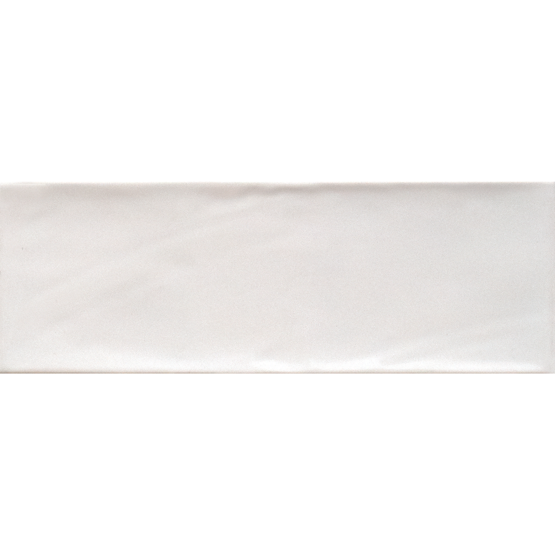 Bellagio White Ceramic Gloss 10x30cm