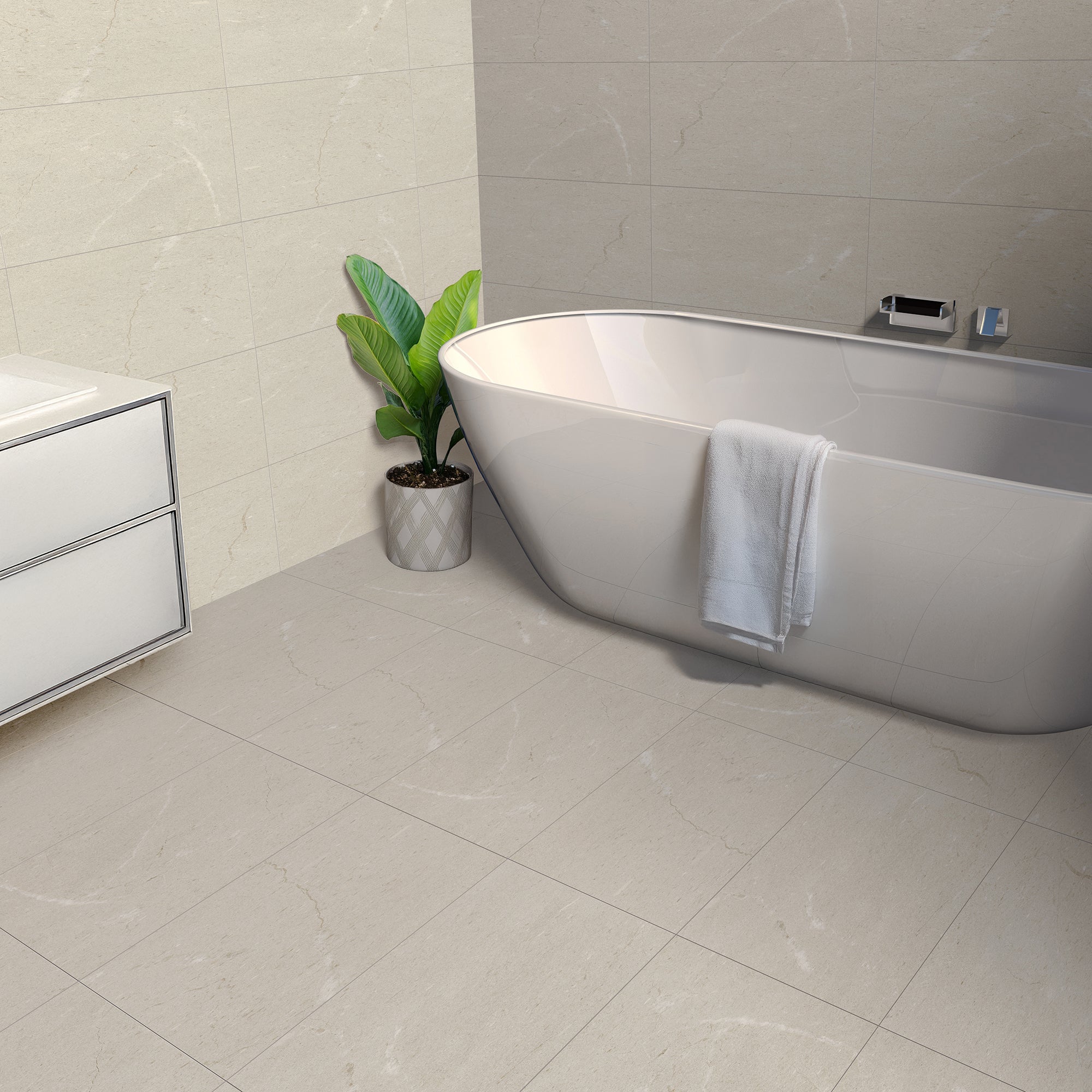 Cassari Sand Stone Effect Porcelain Matt Tile 30x60cm