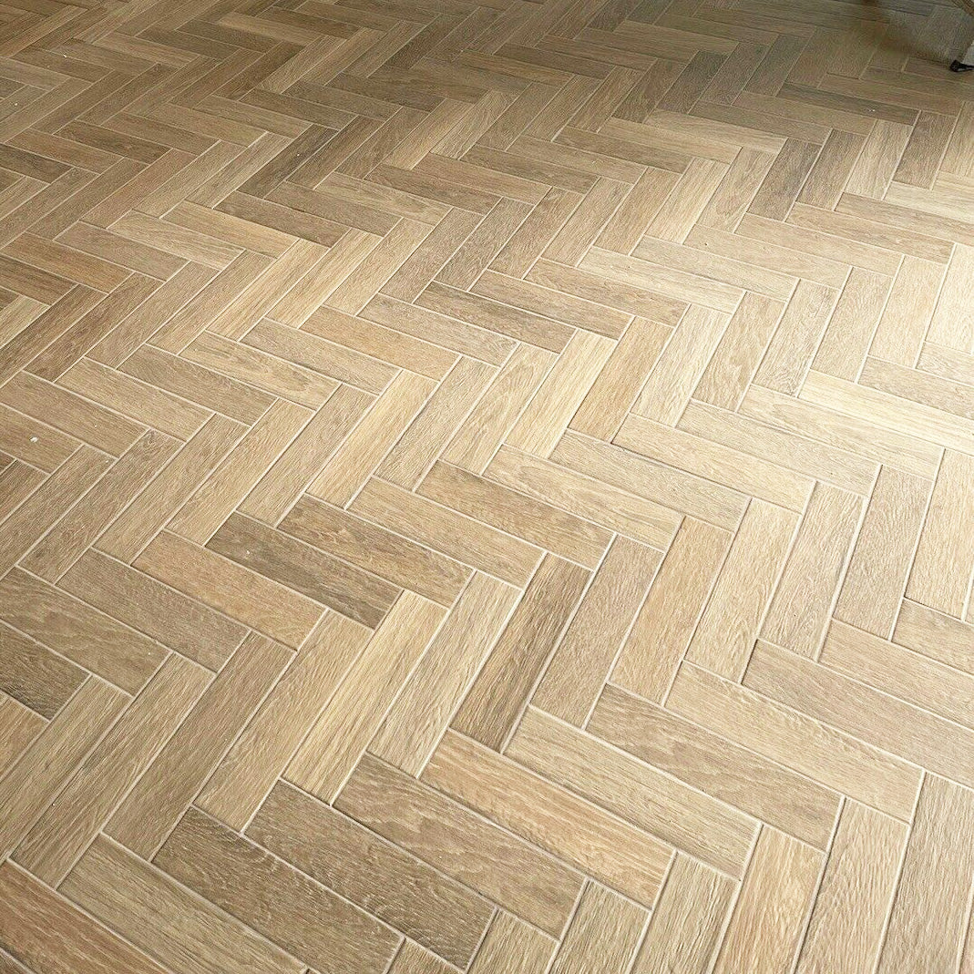 Parquet Chene Italian Porcelain Wood Effect Tile 7x28cm