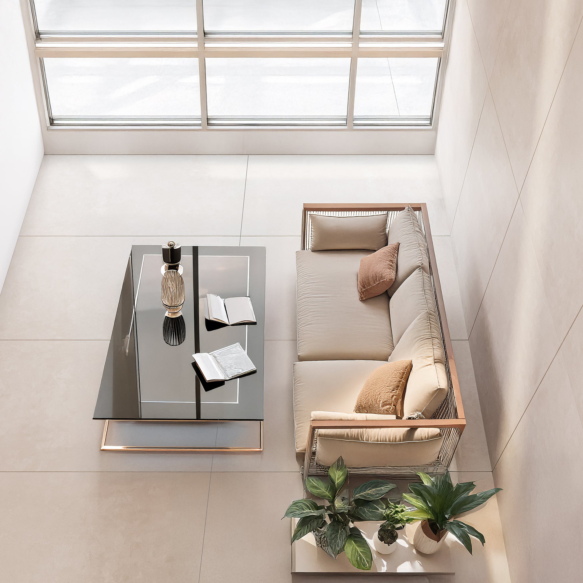 Concept Bone Ivory Large Format Porcelain Matt Tile 60x120cm