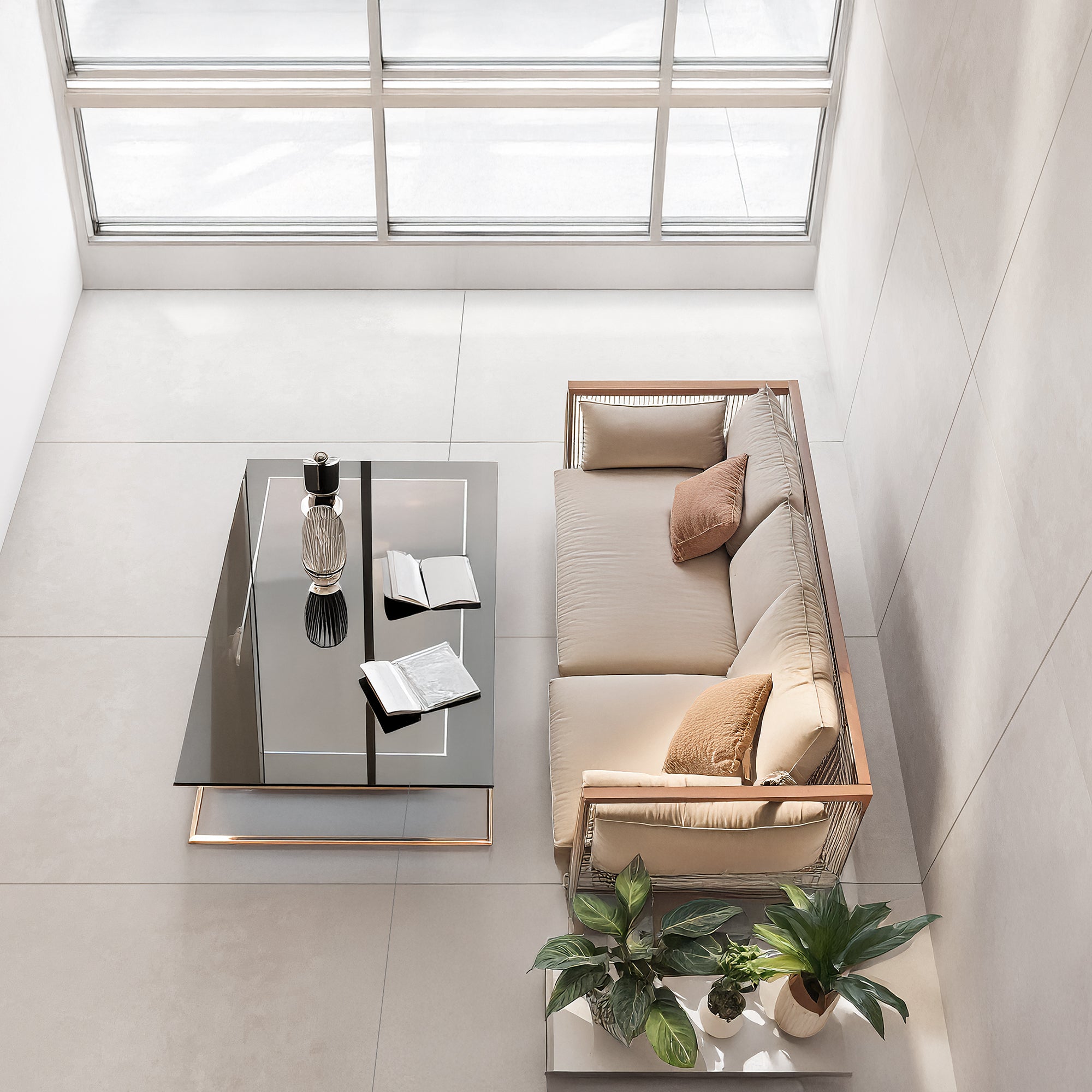 Concept Bone Ivory Large Format Porcelain Matt Tile 60x120cm