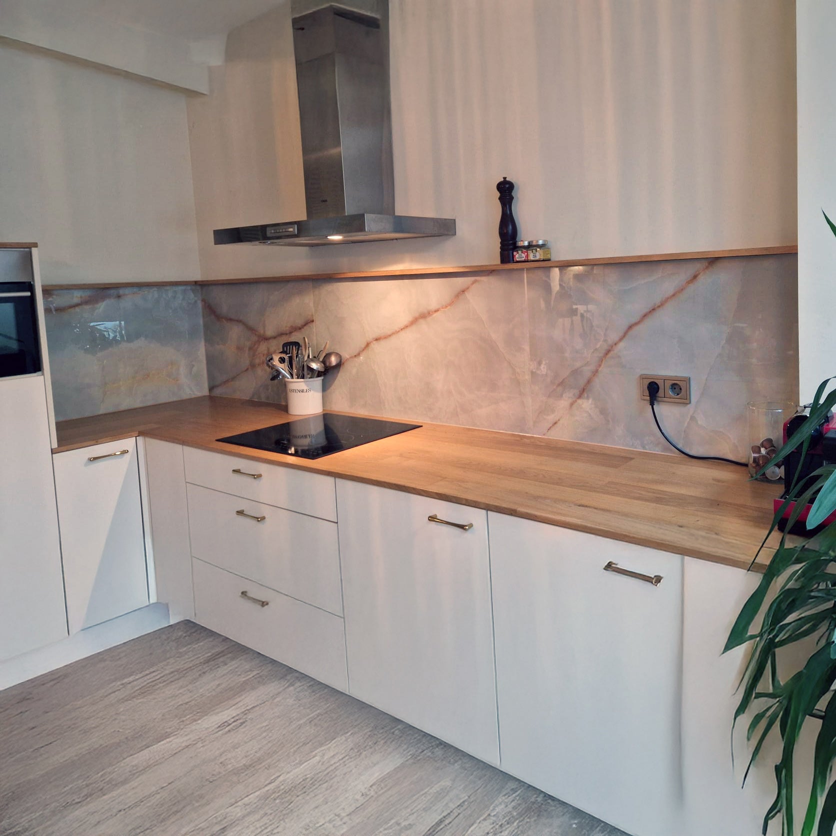 Ocean Drift Sky Blue Polished Porcelain Tile 60x120cm