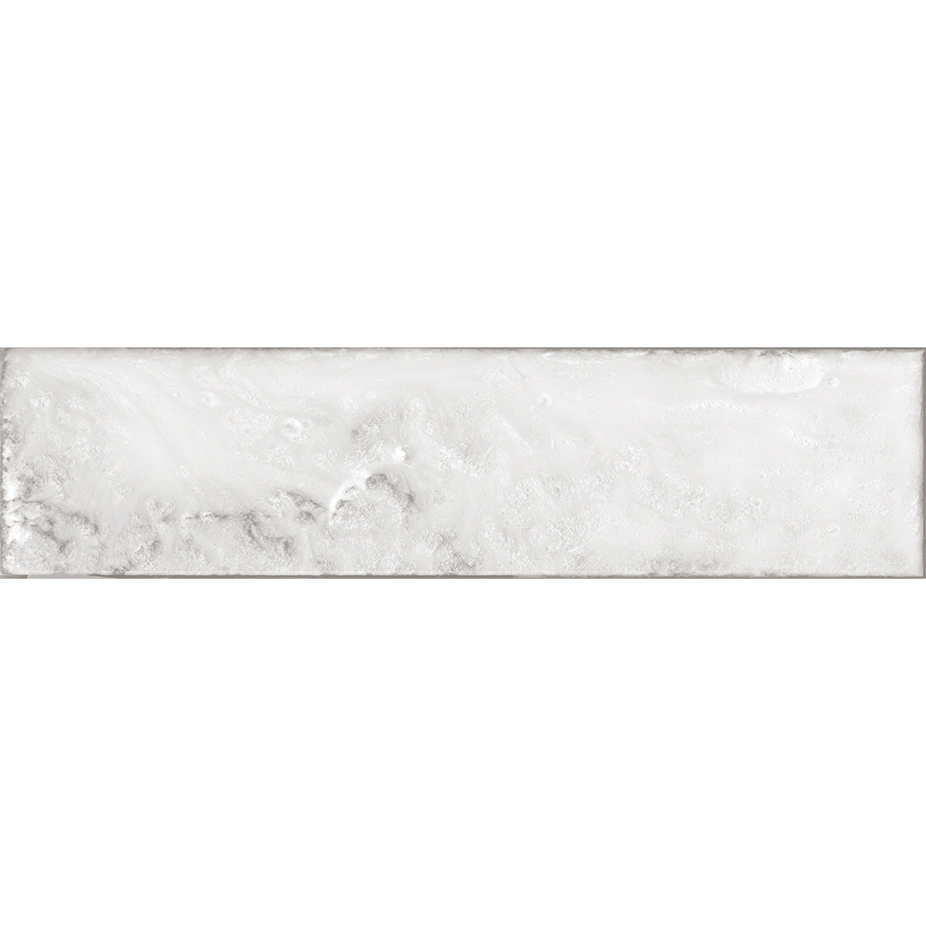 Daloa White Ceramic Gloss 7.5x30cm