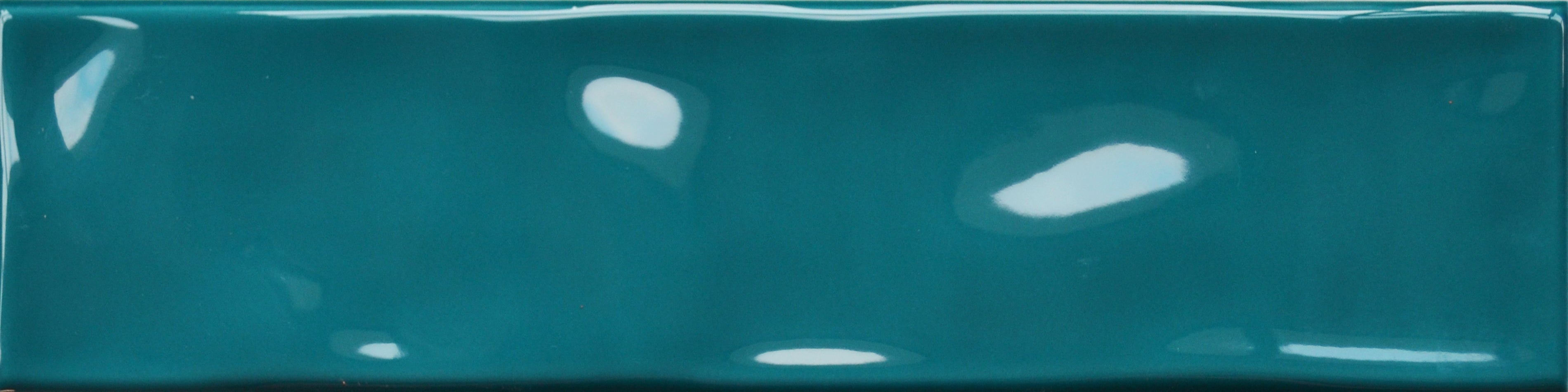 Florida Bondi Green Blue Ceramic Gloss Wall Tile 7.5x30cm