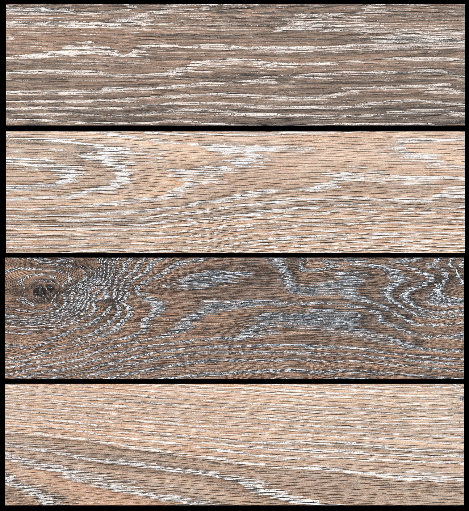 Parquet Brun Italian Porcelain Wood Effect Tile 7x28cm