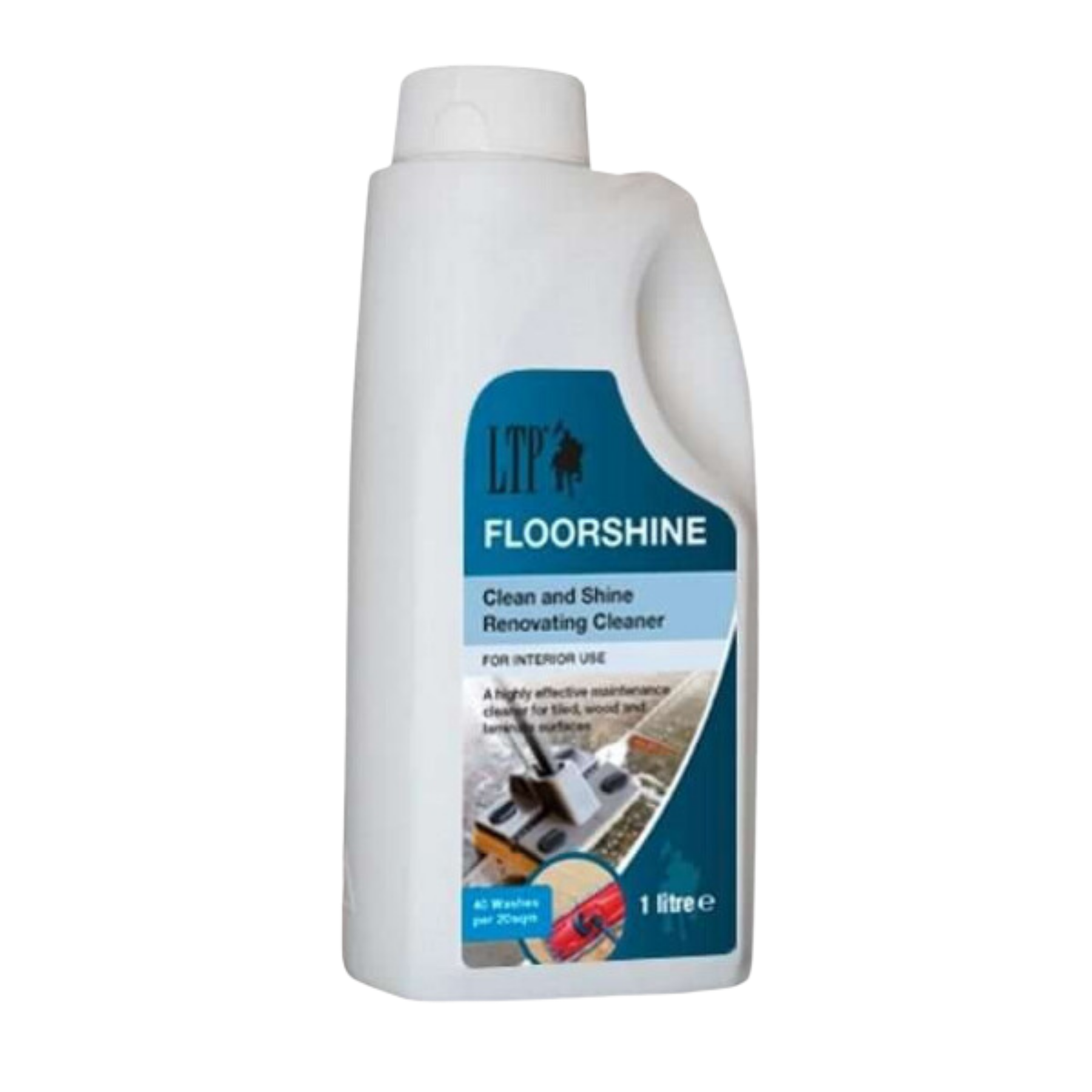 LTP Floorshine 1 Litre – Polishing Cleaner for Sealed Tile Floors
