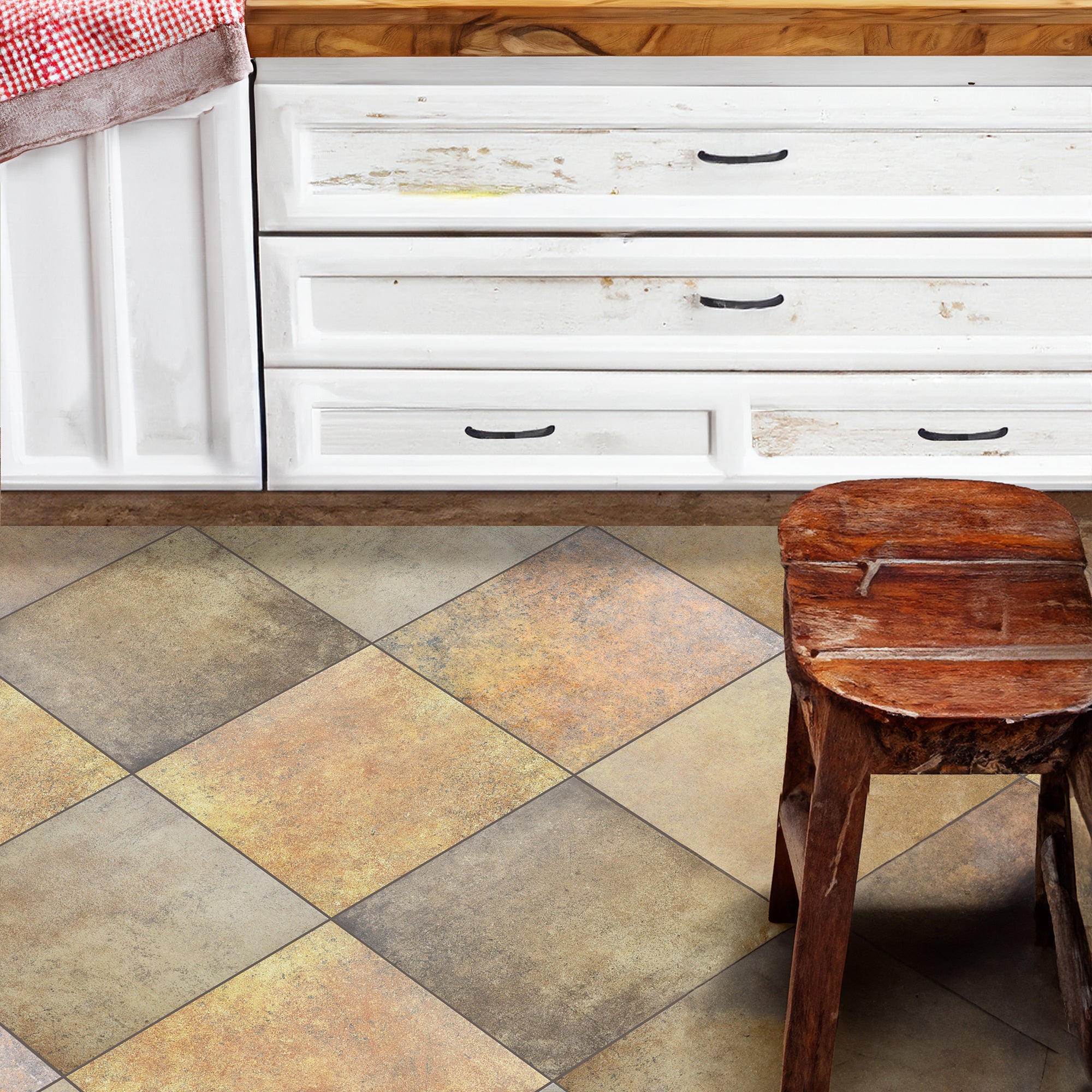Galiant Cotto Rustic Ceramic Matt Tile 31.6x31.6cm