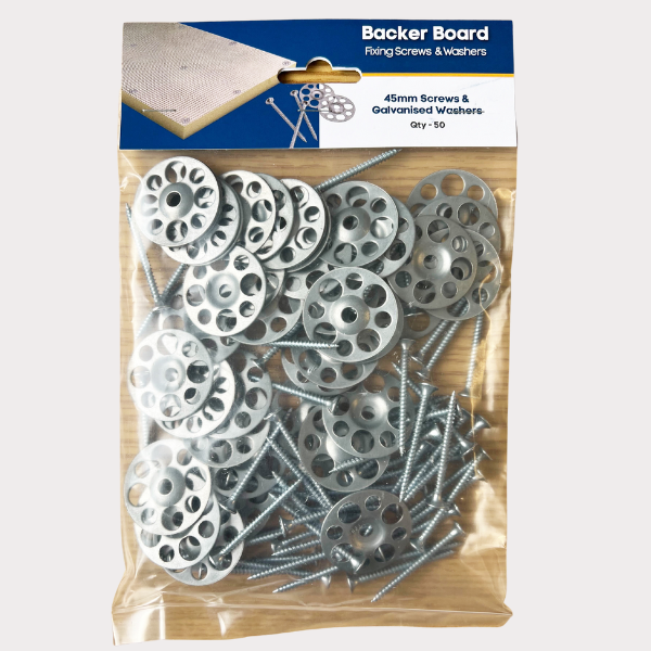 Larsen Backer Board Fixing Screws & Washers