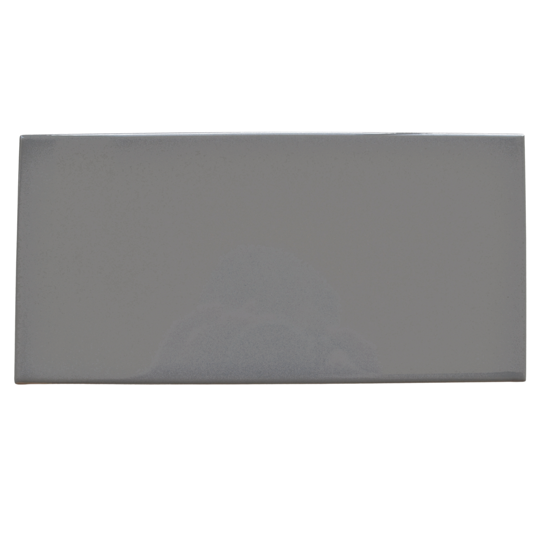 Liso Grey Ceramic Gloss 10x20cm