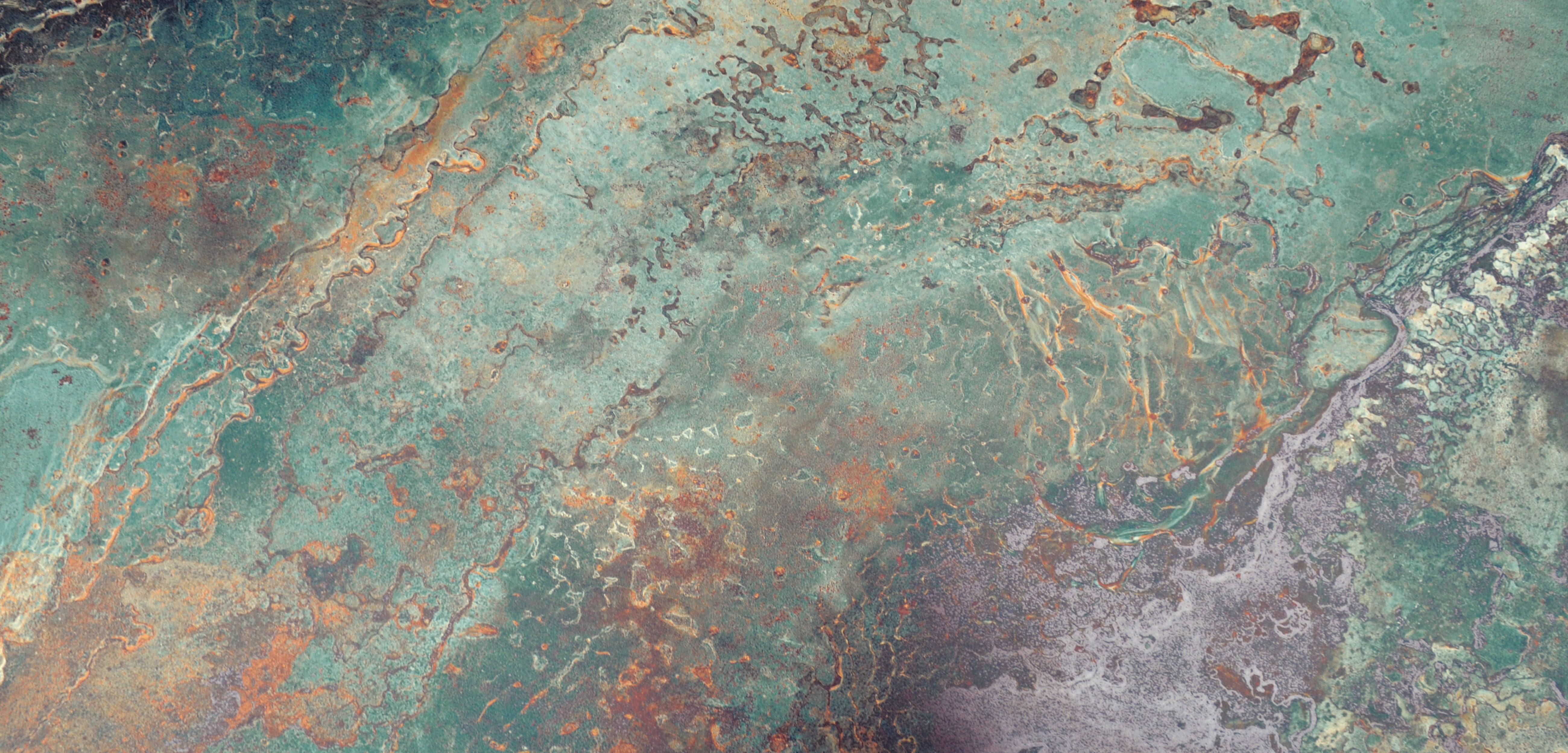 Modesto Blue Green Patina Effect Porcelain Tile 60x120cm