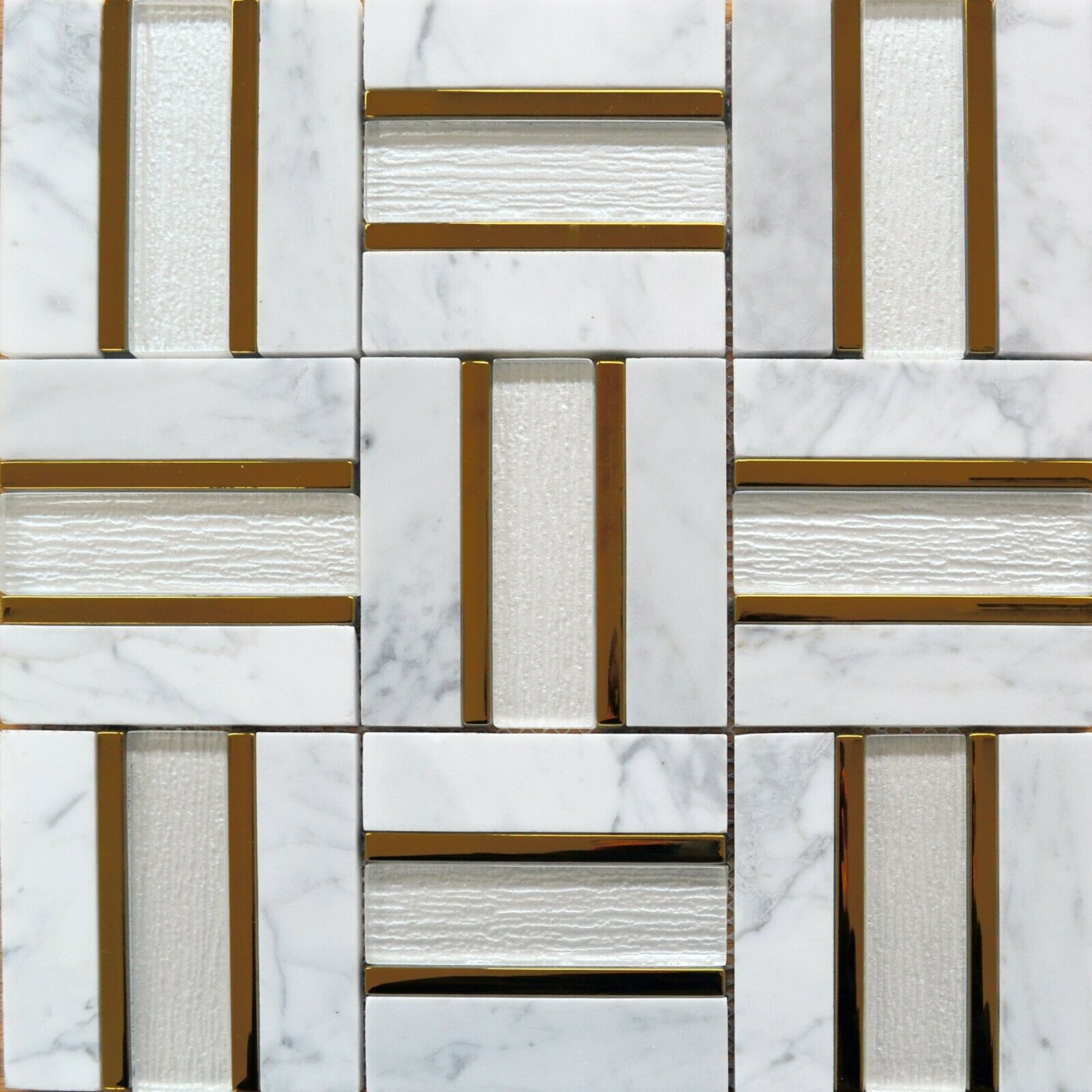 Marble Gold Metal Polished 30x30cm