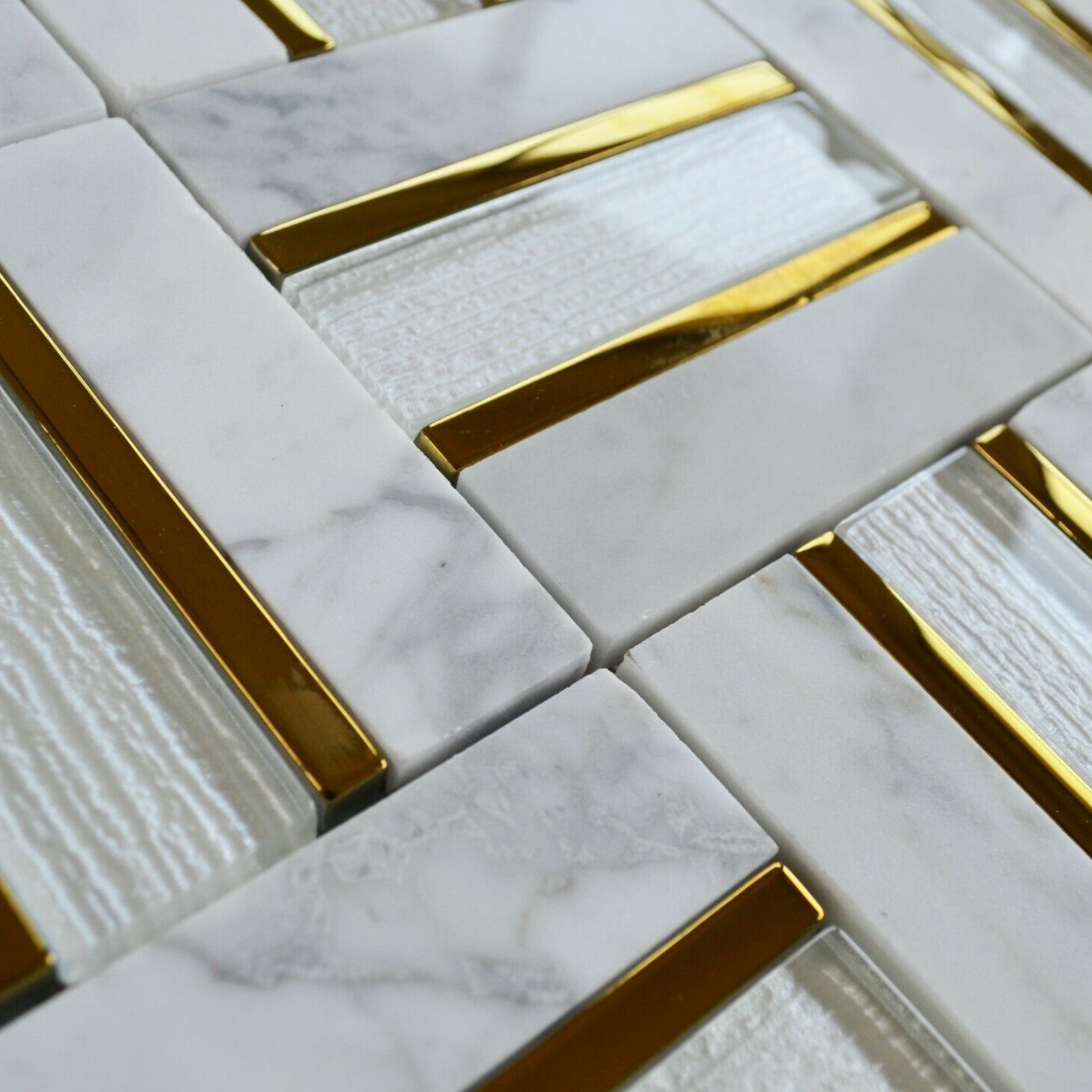 Marble Gold Metal Polished 30x30cm