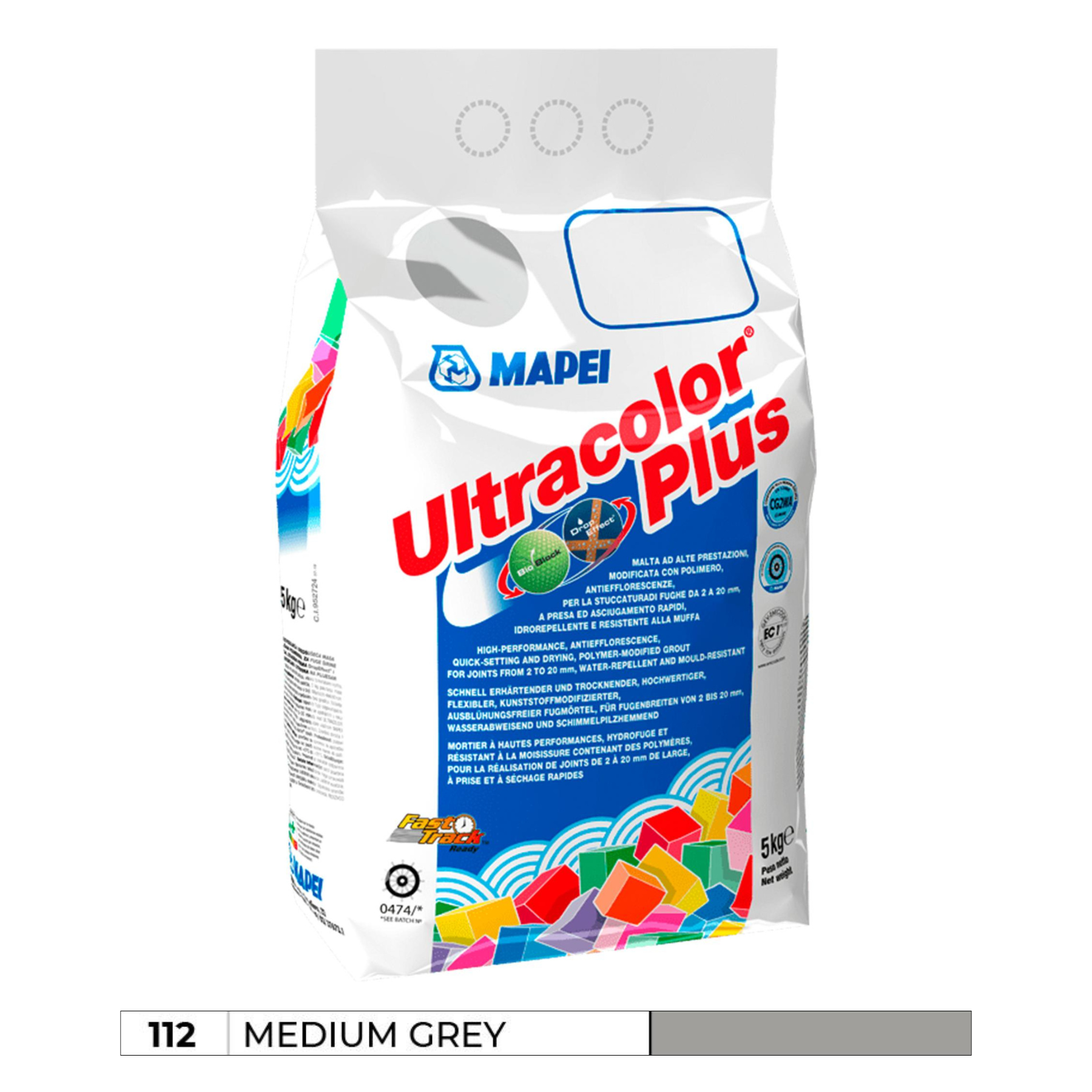 Mapei UltraColour Plus Medium Grey 112 Grout