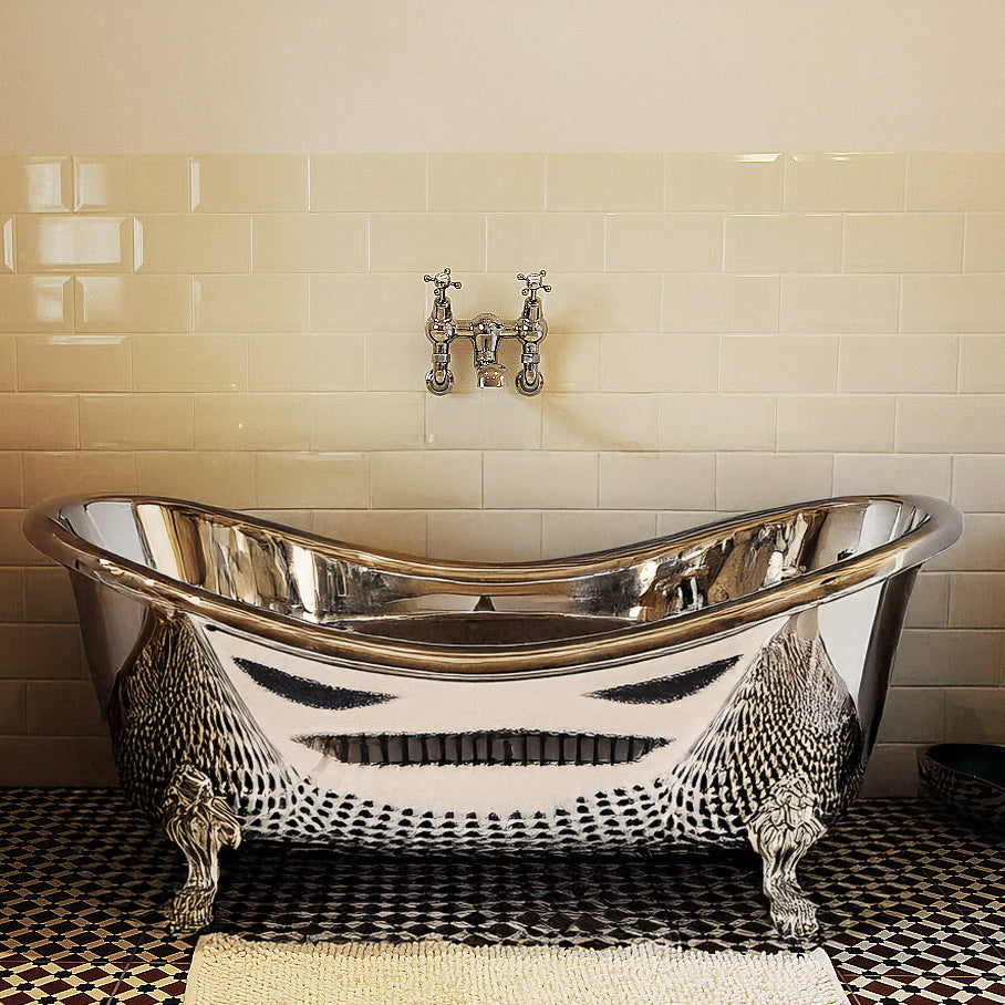 Prismatic Cream Bevel Ceramic Gloss Wall Tile 10x20cm